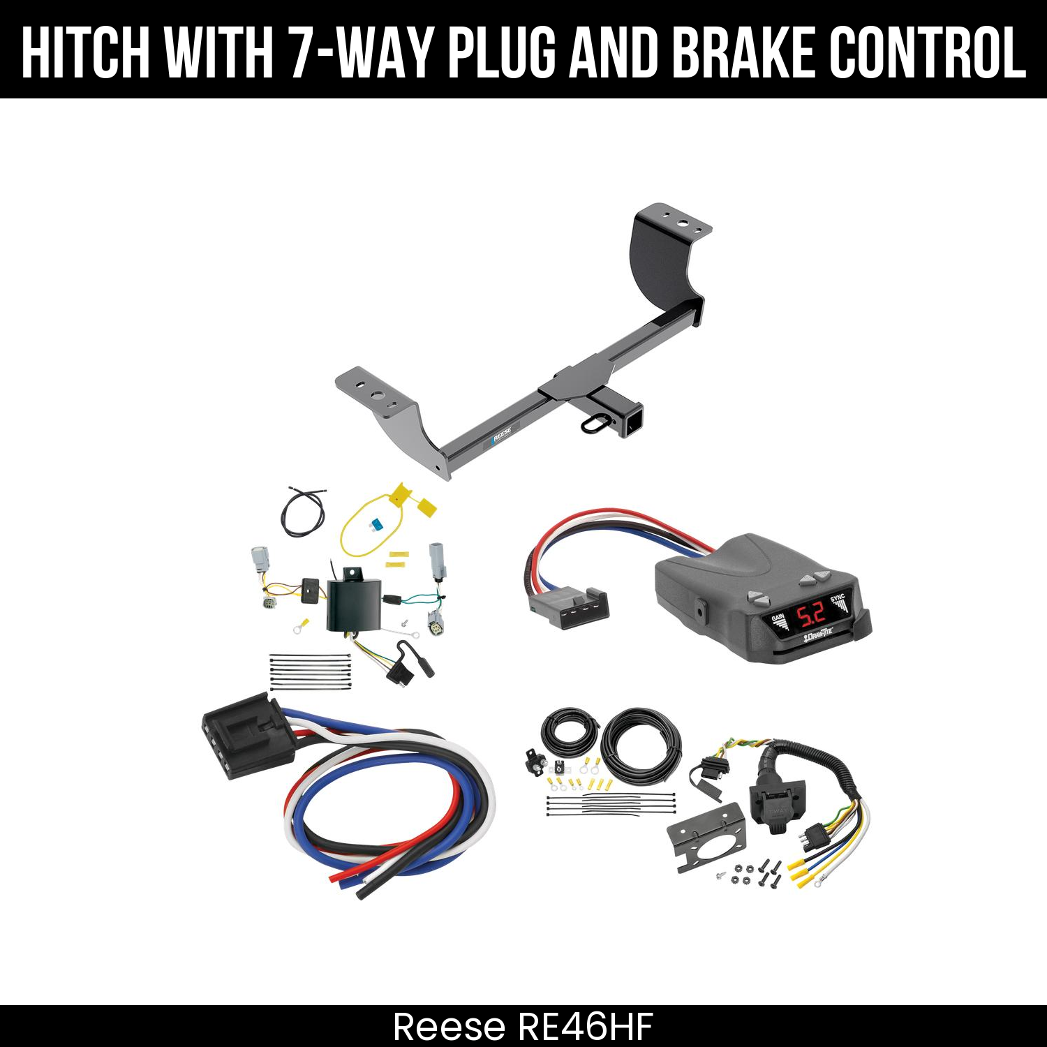 Trailer Hitch , 7-Way , Draw-Tite Activator IV Brake Control