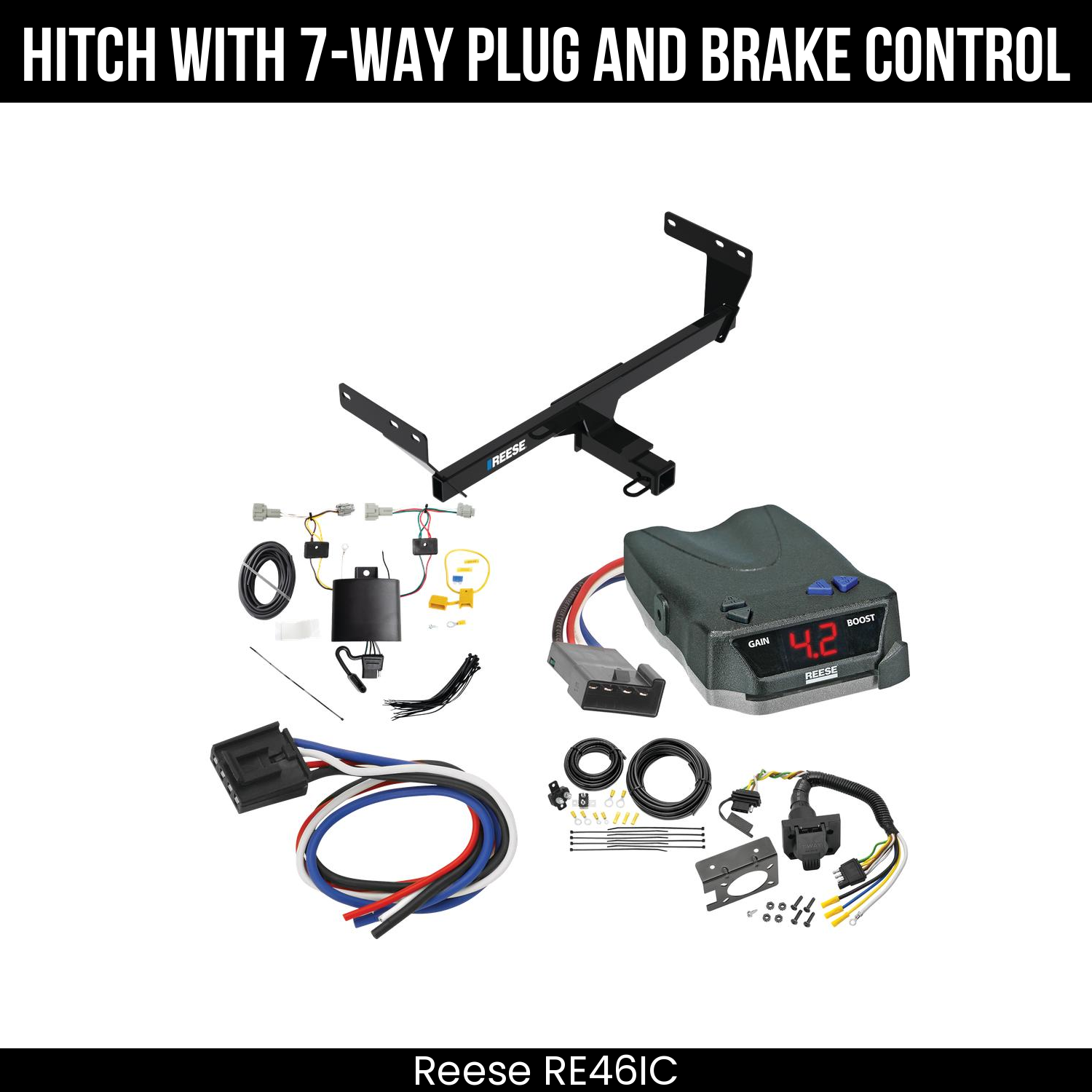 Trailer Hitch , 7-Way , Reese Brake EVN Control