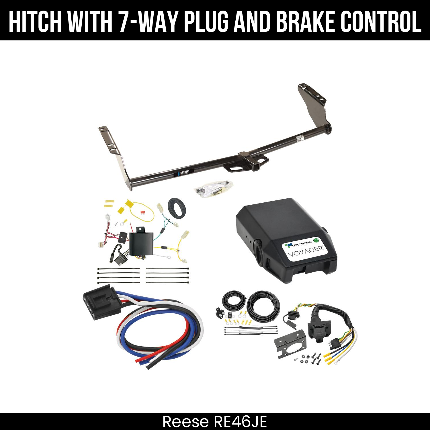 Trailer Hitch , 7-Way , Tekonsha Voyager Brake Control