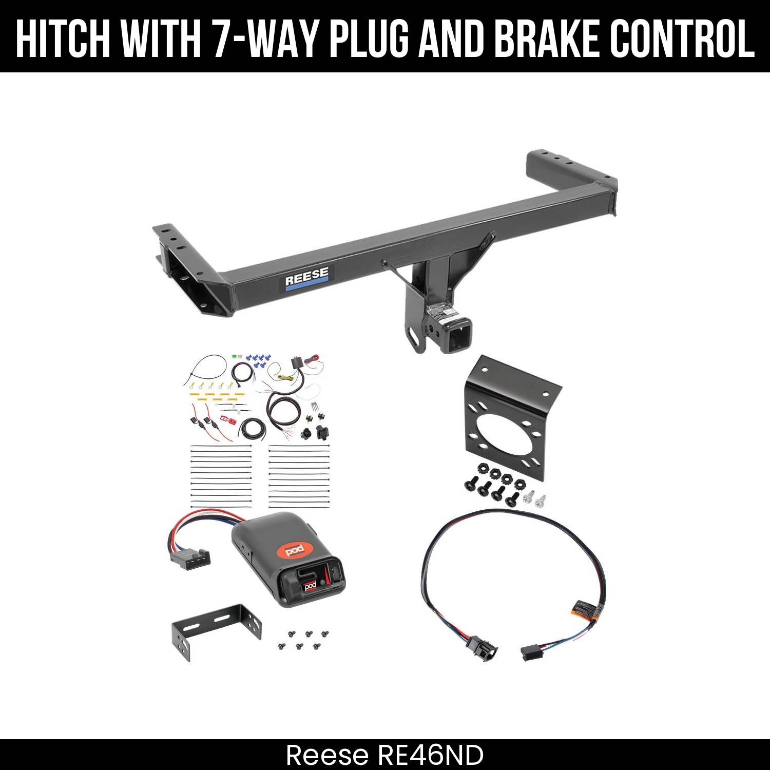 Trailer Hitch , 7-Way , Pro Series POD Brake Control