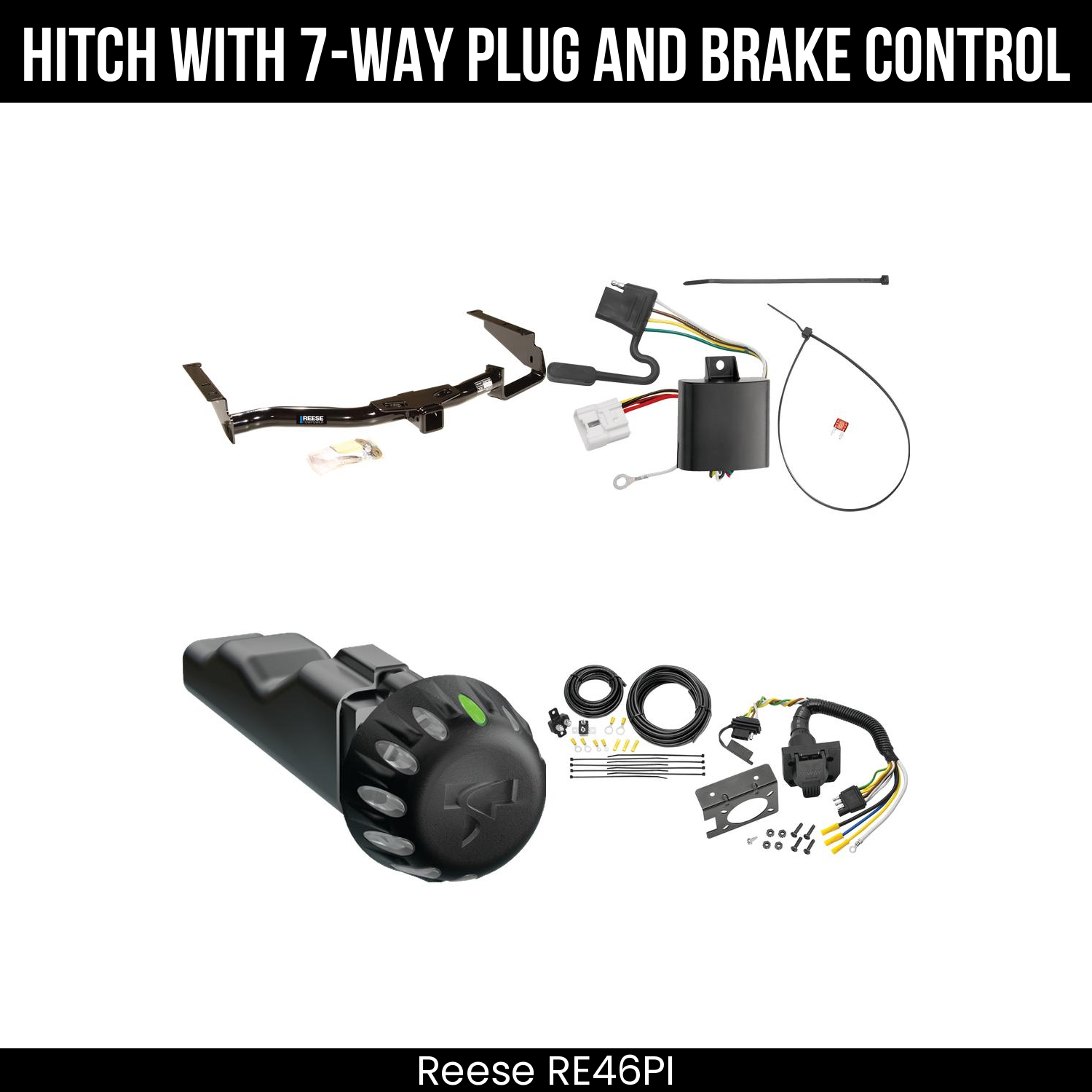 Trailer Hitch , 7-Way , Tekonsha Voyager iD Smart Brake Control