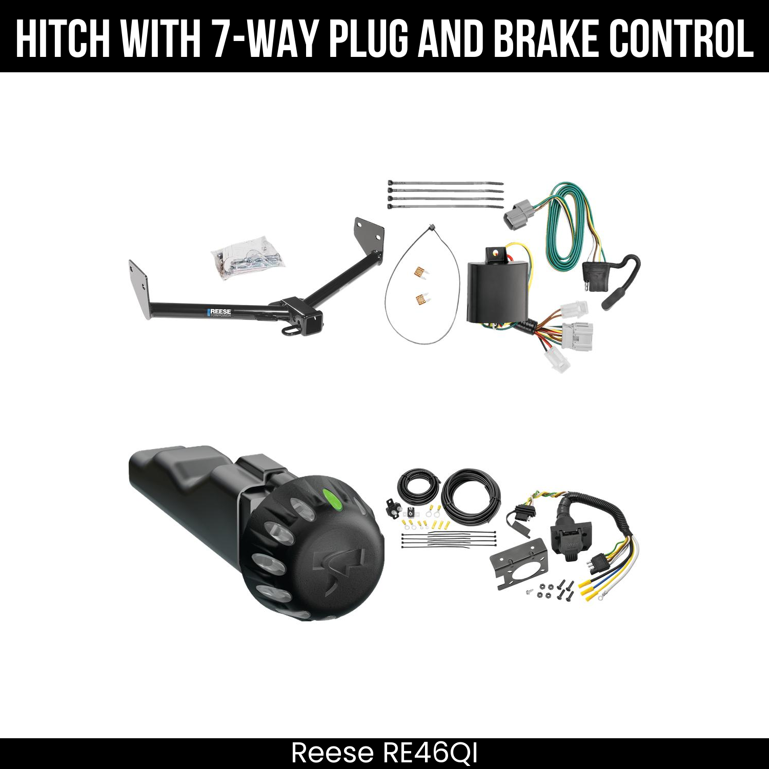 Trailer Hitch , 7-Way , Tekonsha Voyager iD Smart Brake Control