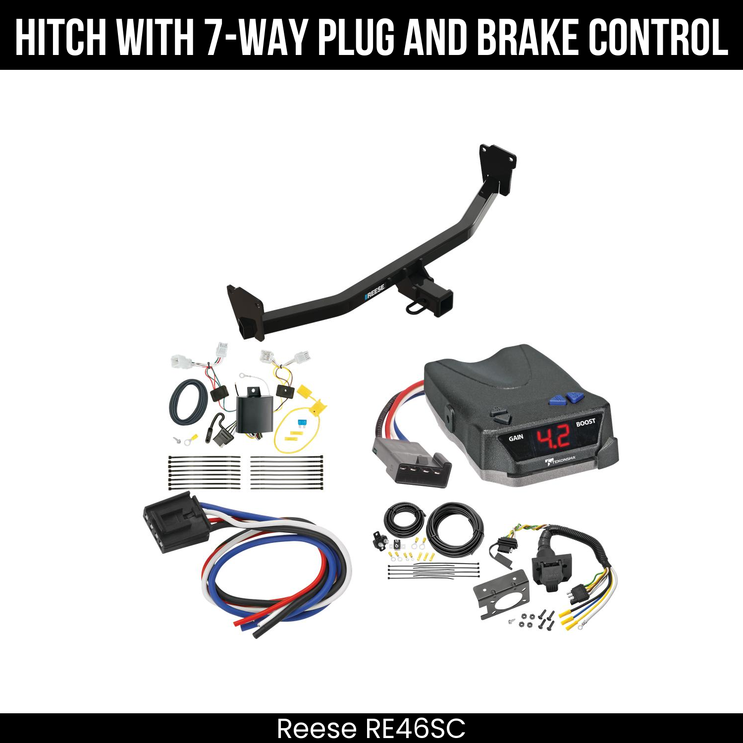 Trailer Hitch , 7-Way , Tekonsha Brake EVN Control