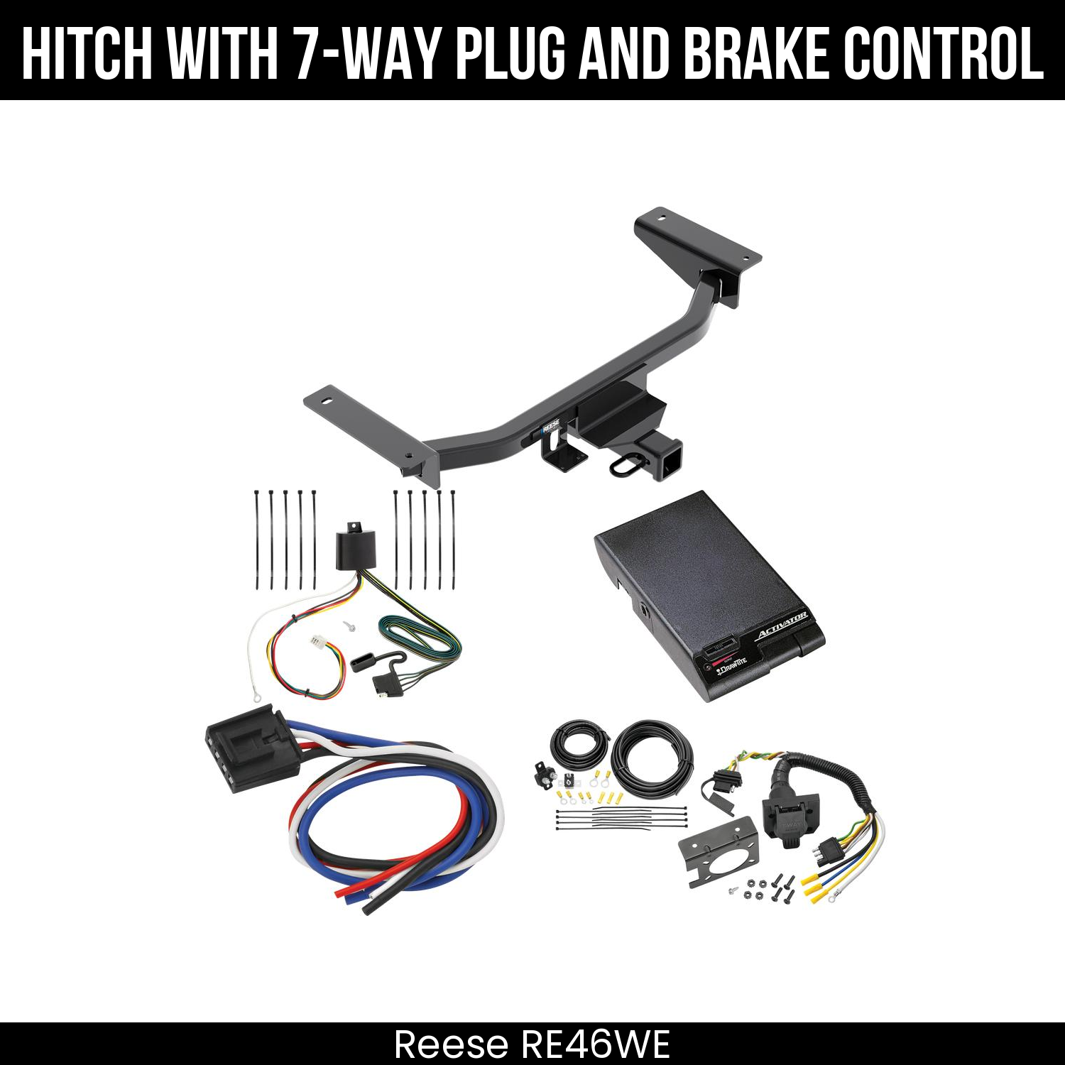 Trailer Hitch , 7-Way , Draw-Tite Activator Brake Control