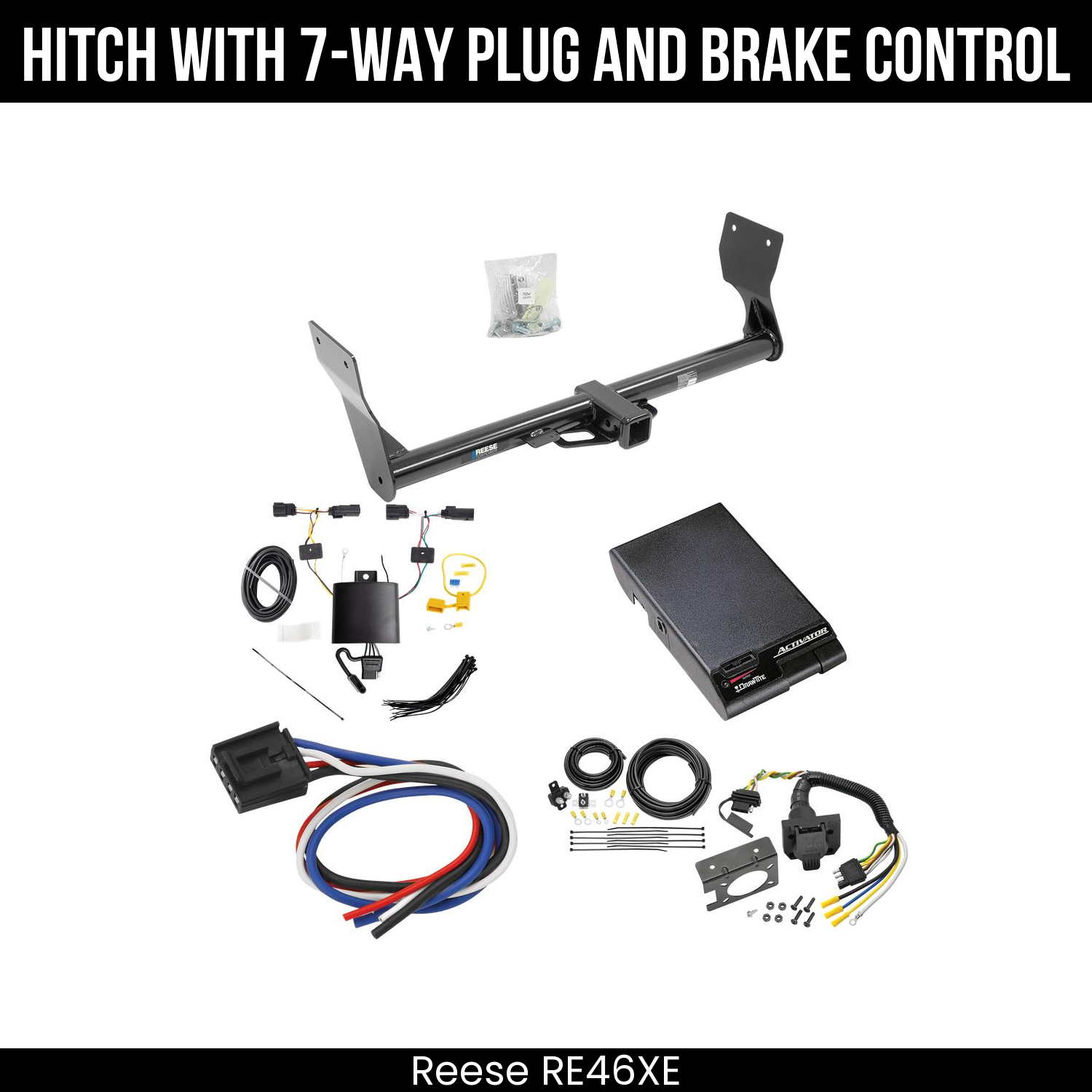 Trailer Hitch , 7-Way , Draw-Tite Activator Brake Control