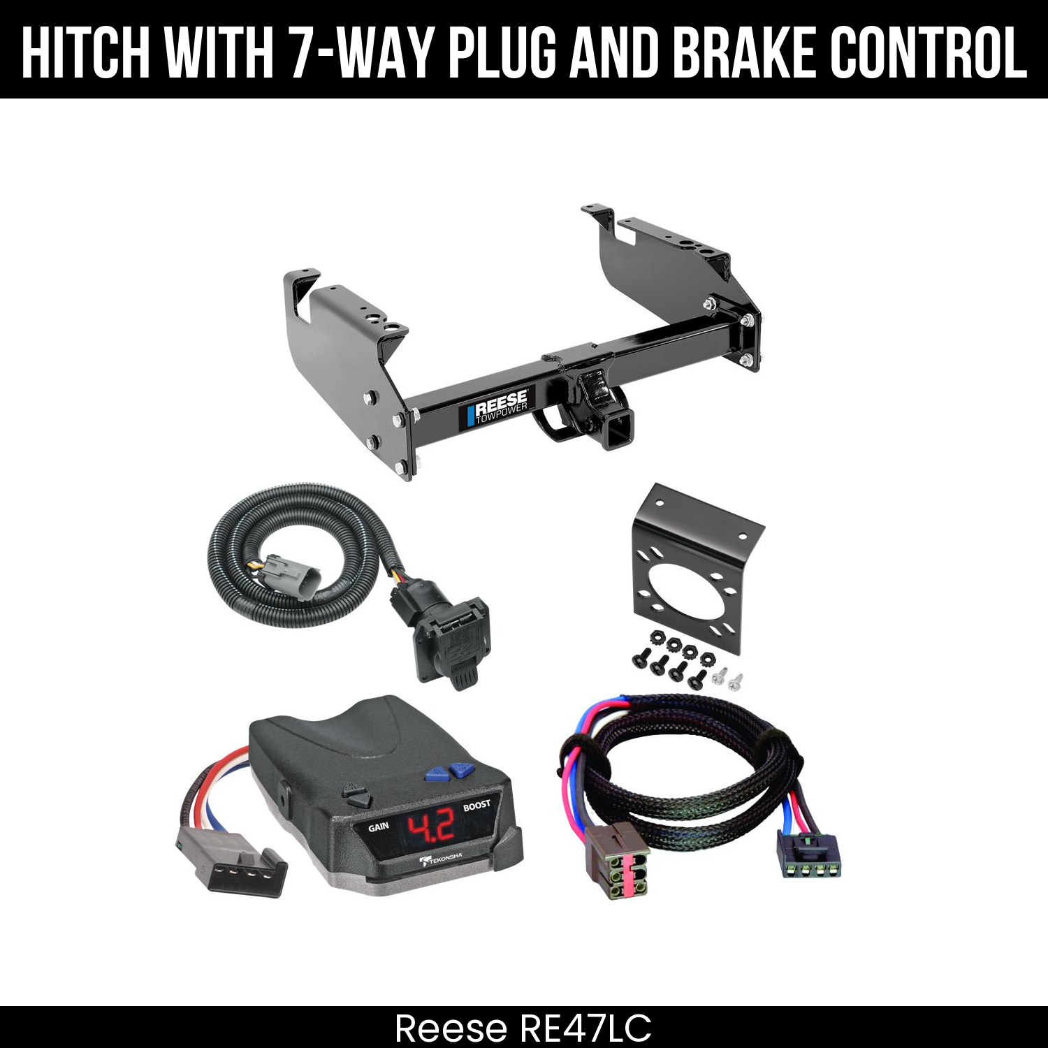 Trailer Hitch , 7-Way , Tekonsha Brake EVN Control