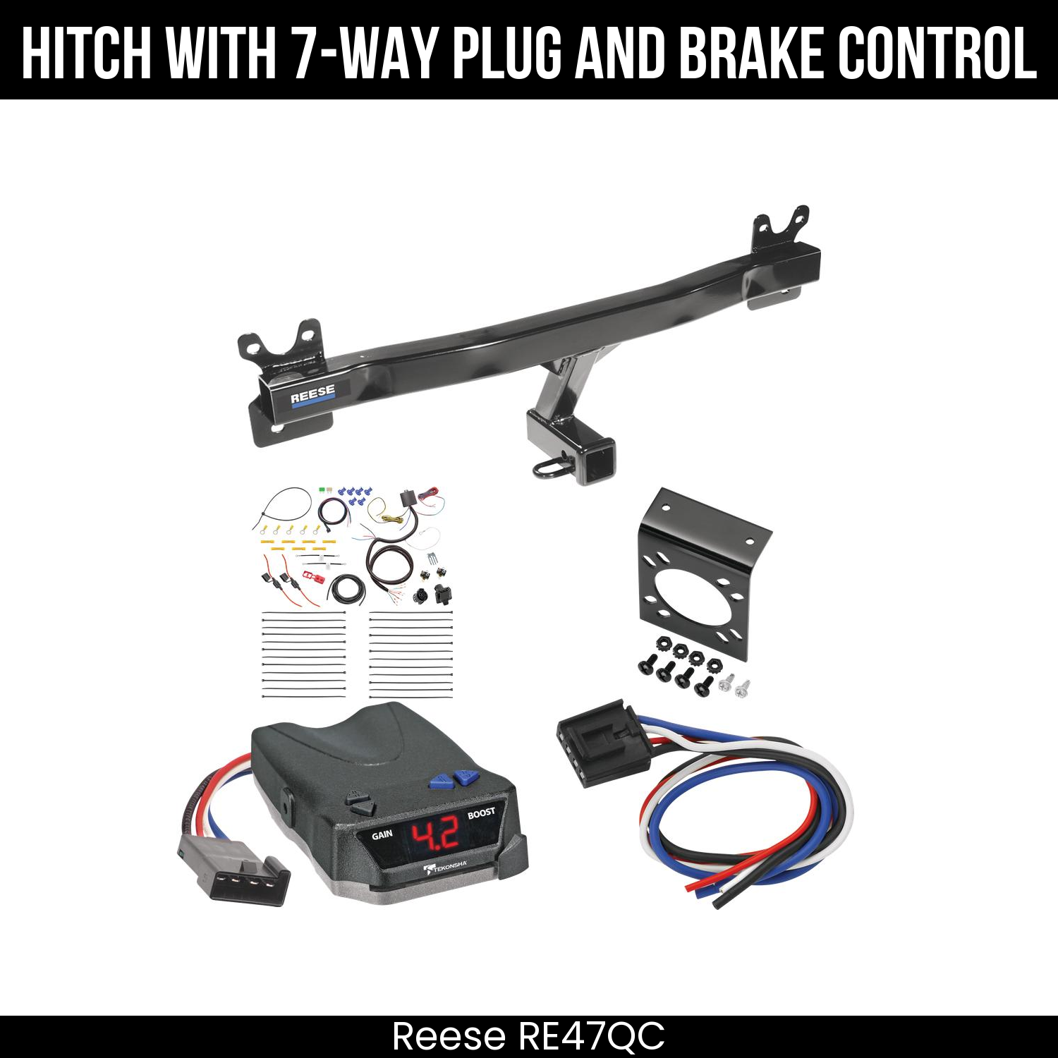 Trailer Hitch , 7-Way , Tekonsha Brake EVN Control