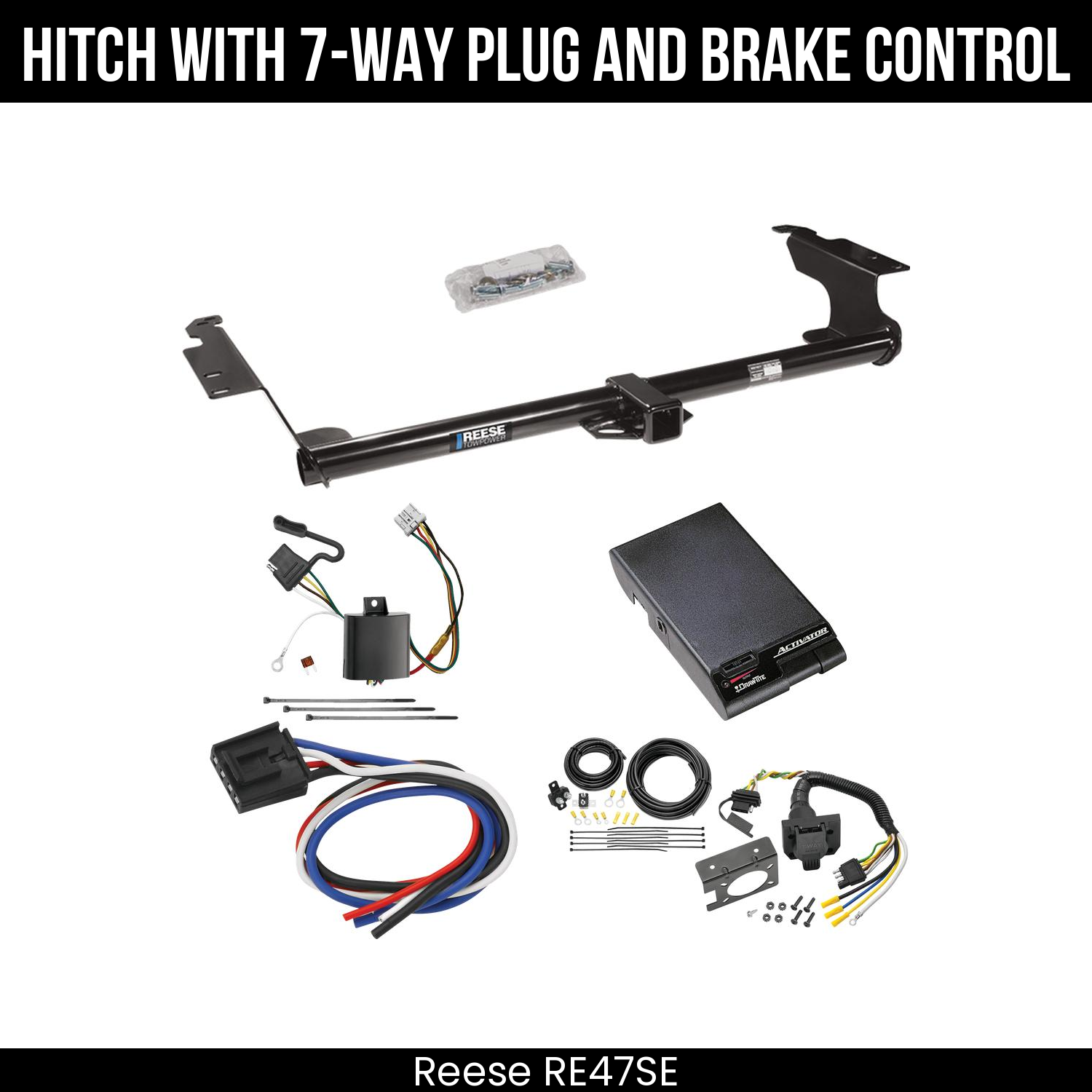 Trailer Hitch , 7-Way , Draw-Tite Activator Brake Control