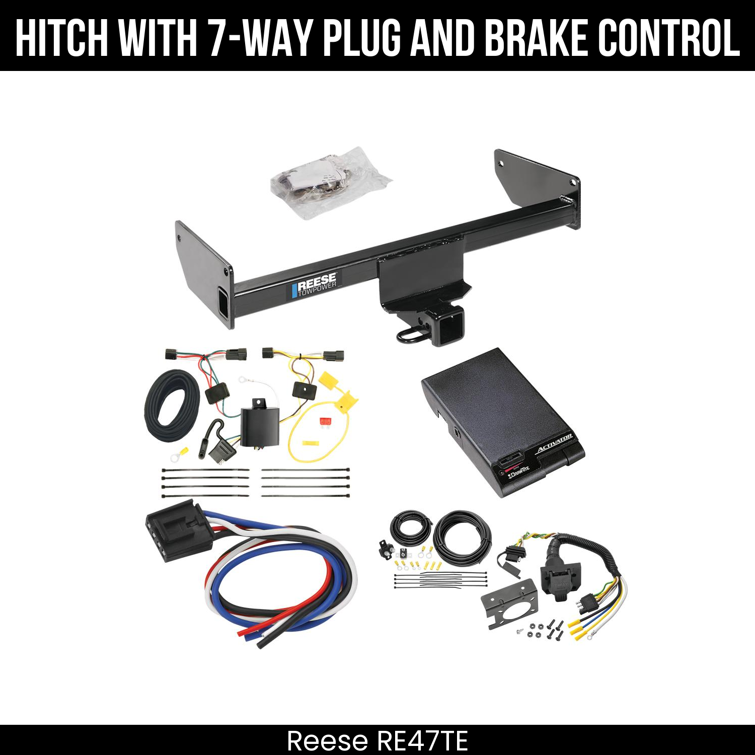 Trailer Hitch , 7-Way , Draw-Tite Activator Brake Control