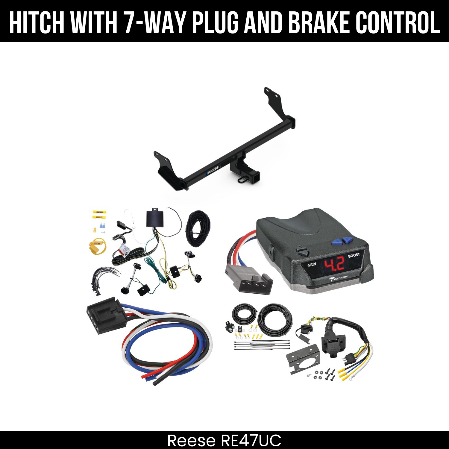 Trailer Hitch , 7-Way , Tekonsha Brake EVN Control