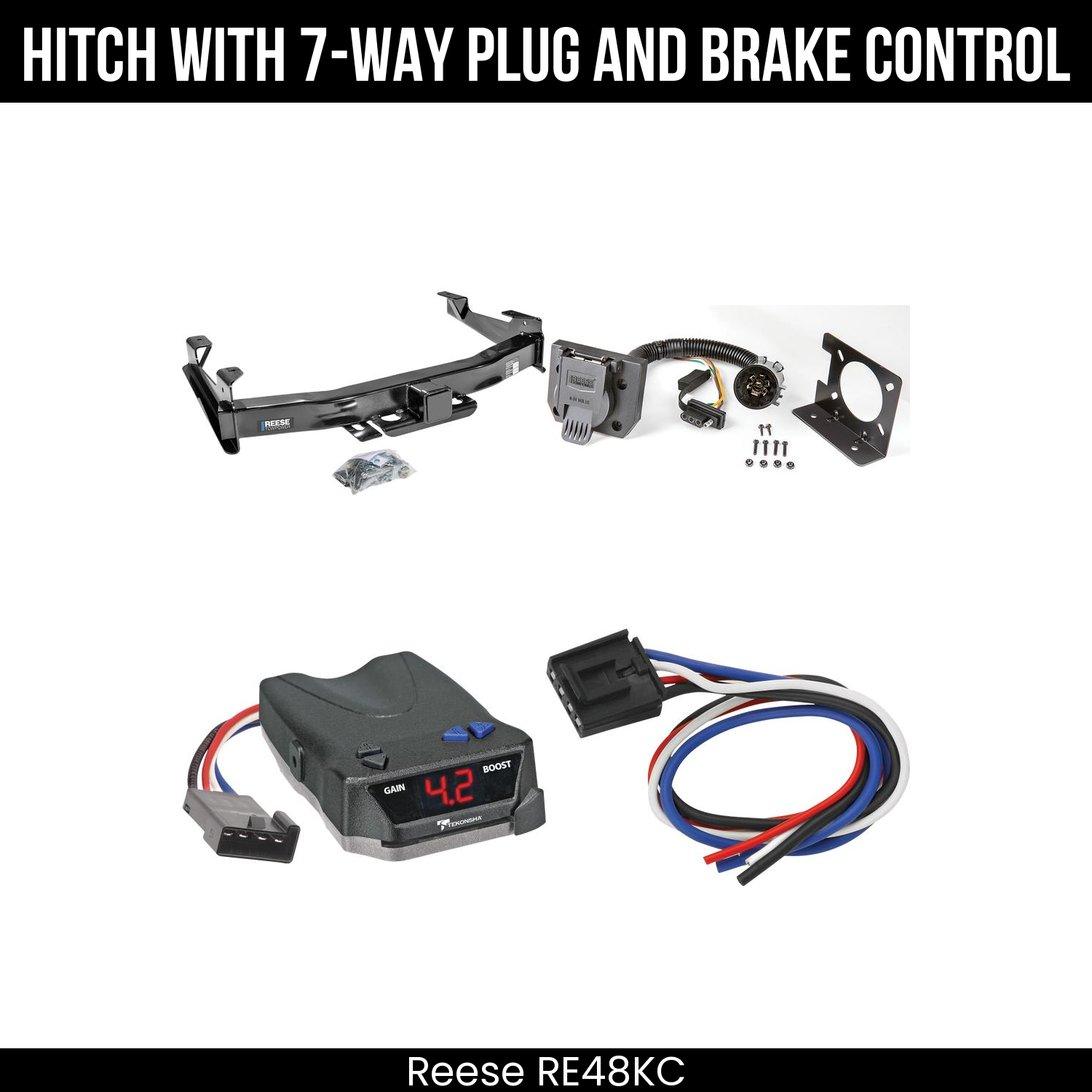 Trailer Hitch , 7-Way , Tekonsha Brake EVN Control