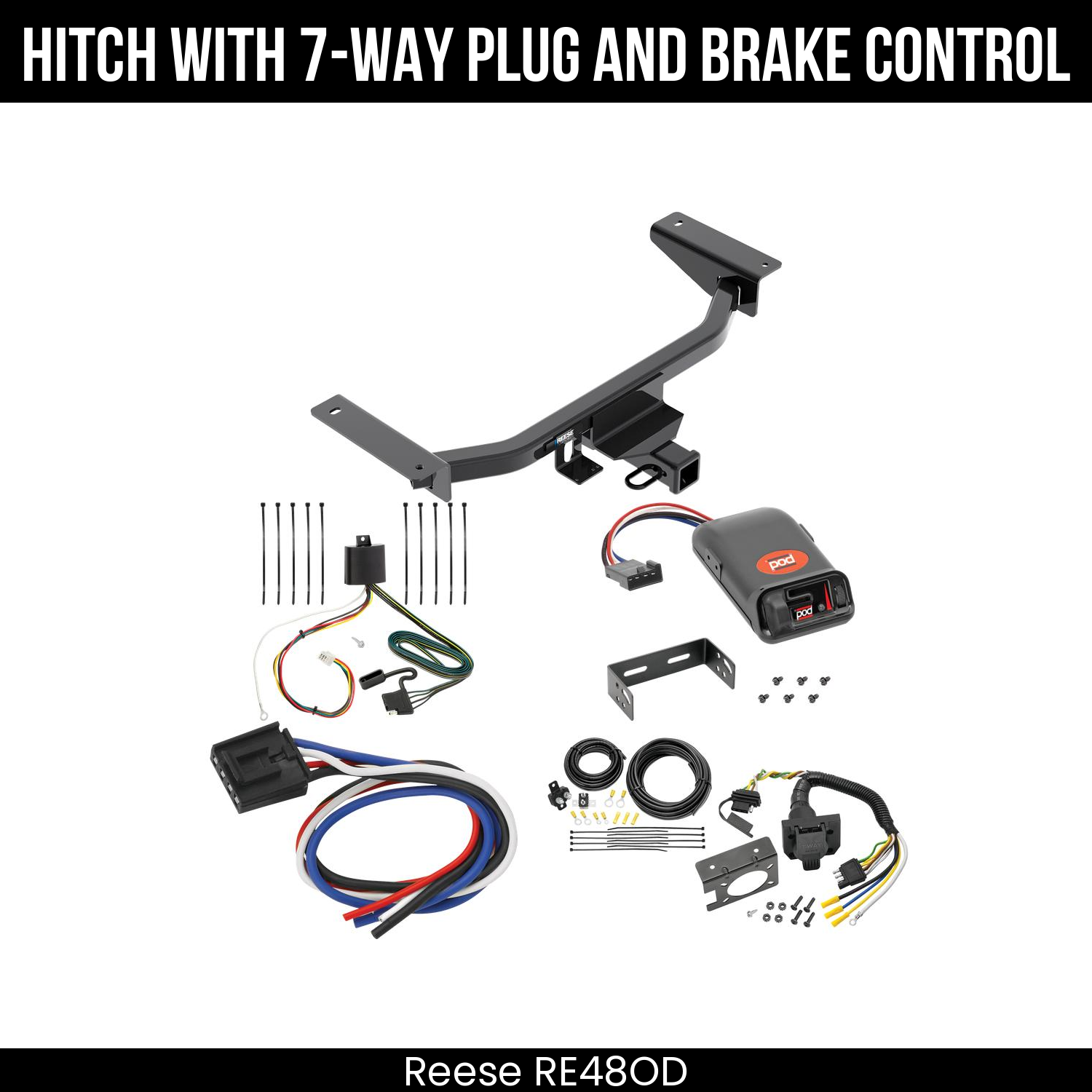 Trailer Hitch , 7-Way , Pro Series POD Brake Control