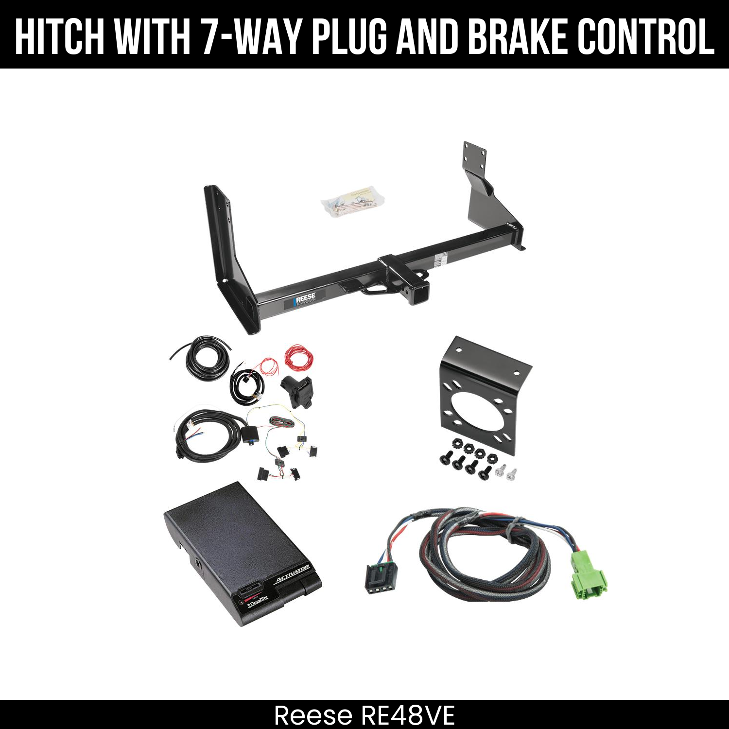 Trailer Hitch , 7-Way , Draw-Tite Activator Brake Control