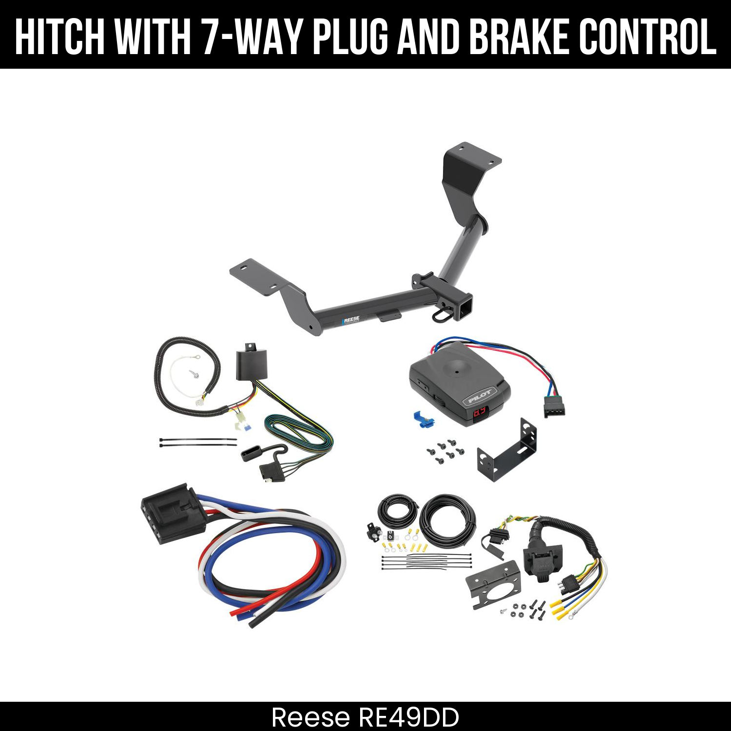 Trailer Hitch , 7-Way , Pro Series Pilot Brake Control