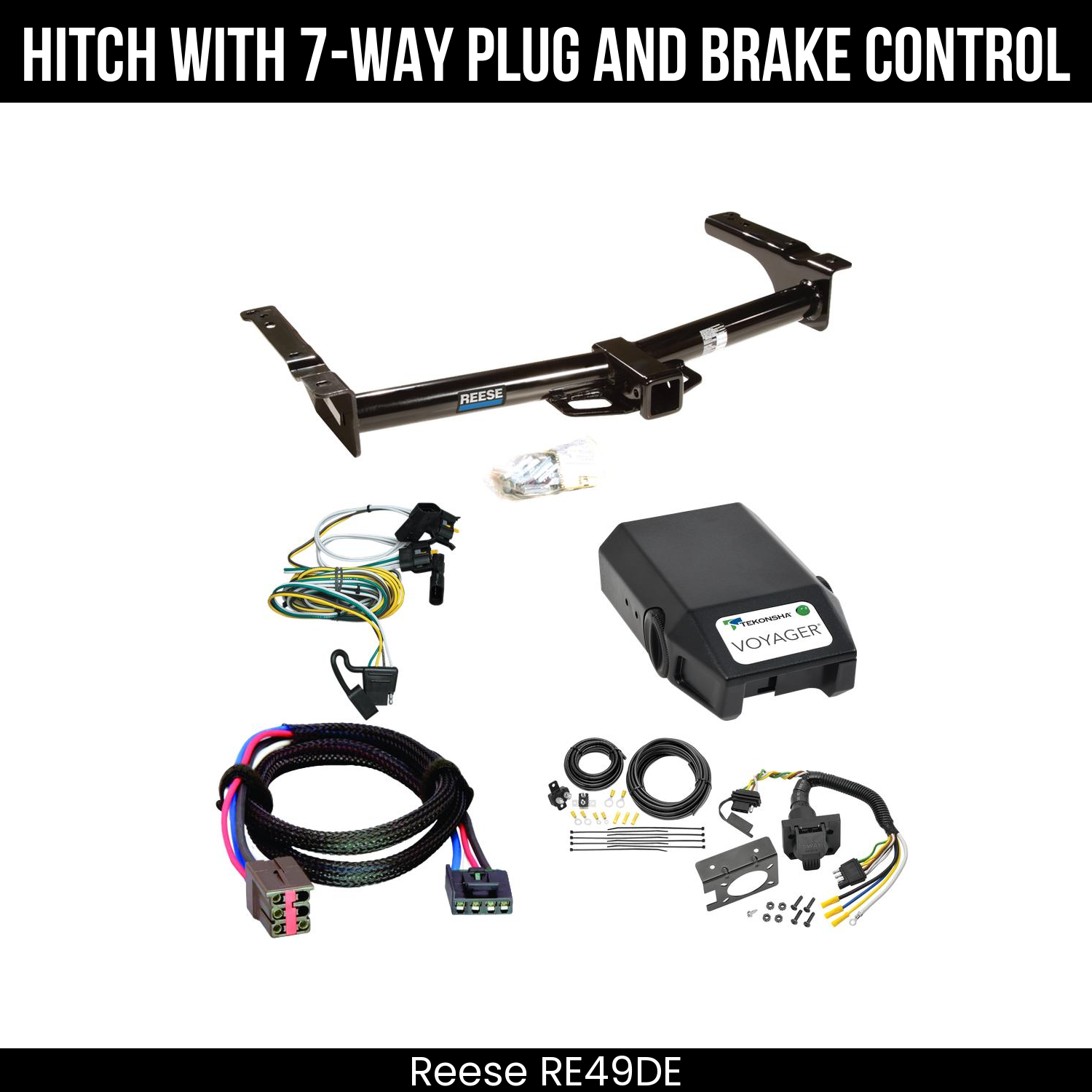 Trailer Hitch , 7-Way , Tekonsha Voyager Brake Control