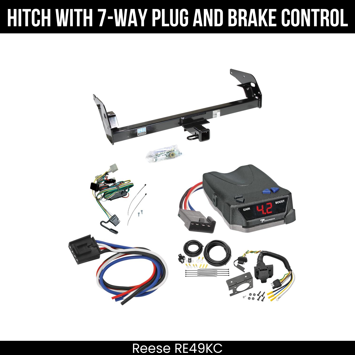 Trailer Hitch , 7-Way , Tekonsha Brake EVN Control