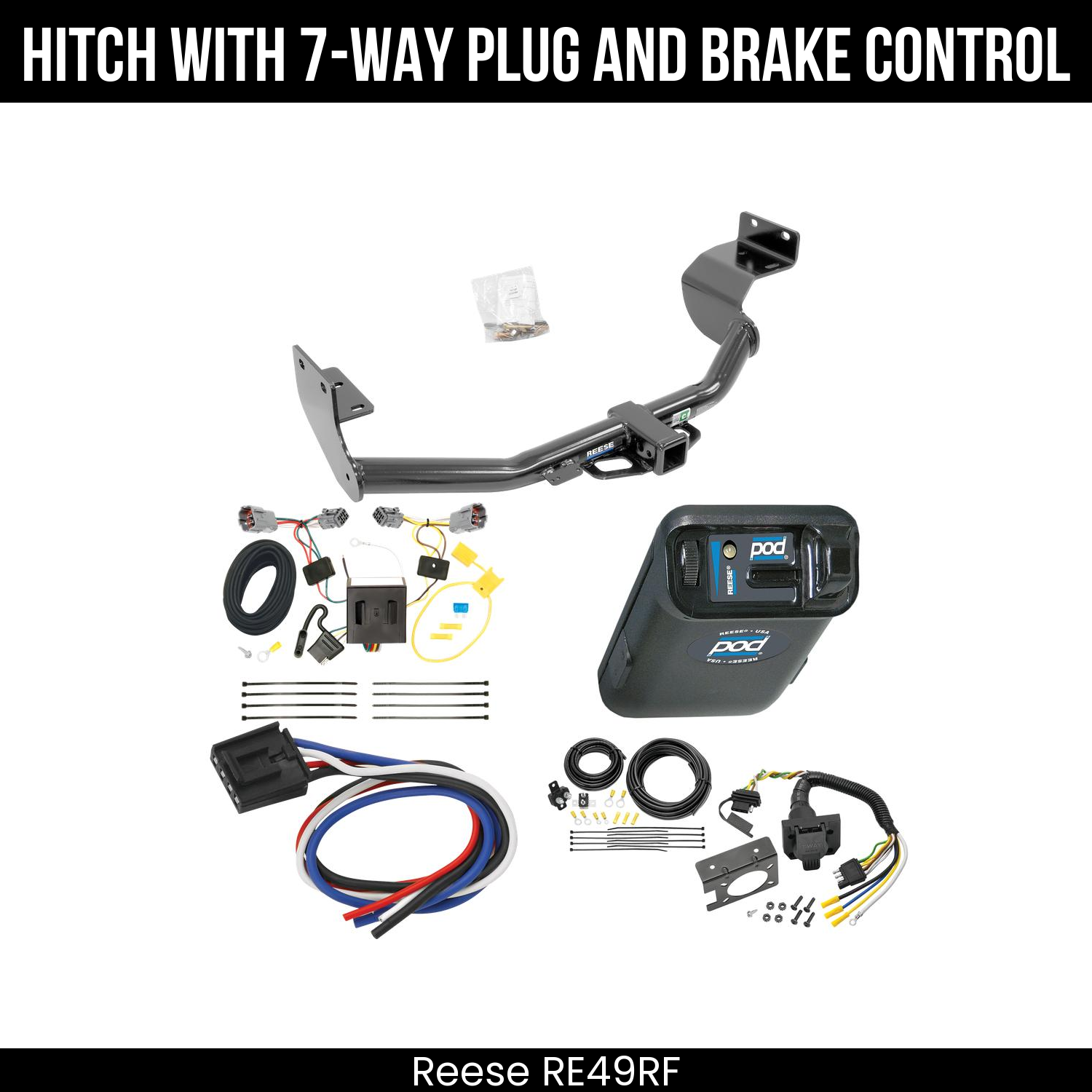 Trailer Hitch , 7-Way , Reese POD Brake Control