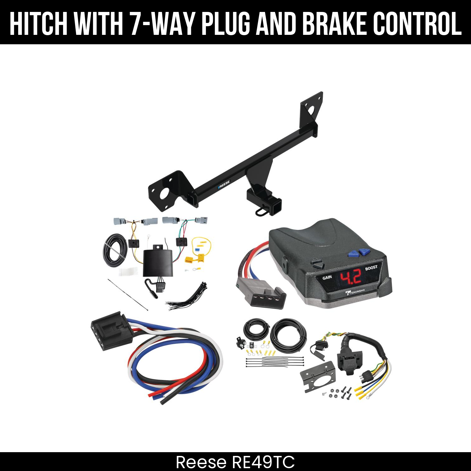 Trailer Hitch , 7-Way , Tekonsha Brake EVN Control