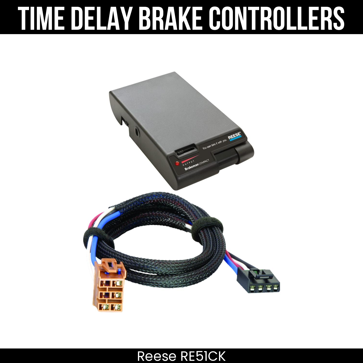 Reese Brakeman Brake Control , Plug Adapter