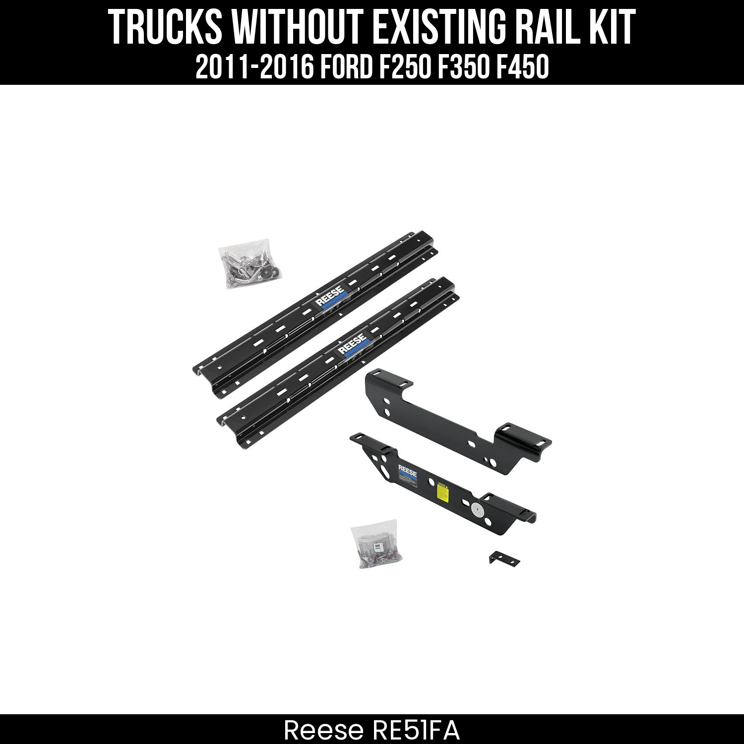 5th Wheel Hitch Rails Only,5th Wheel Hitch Custom Bracket