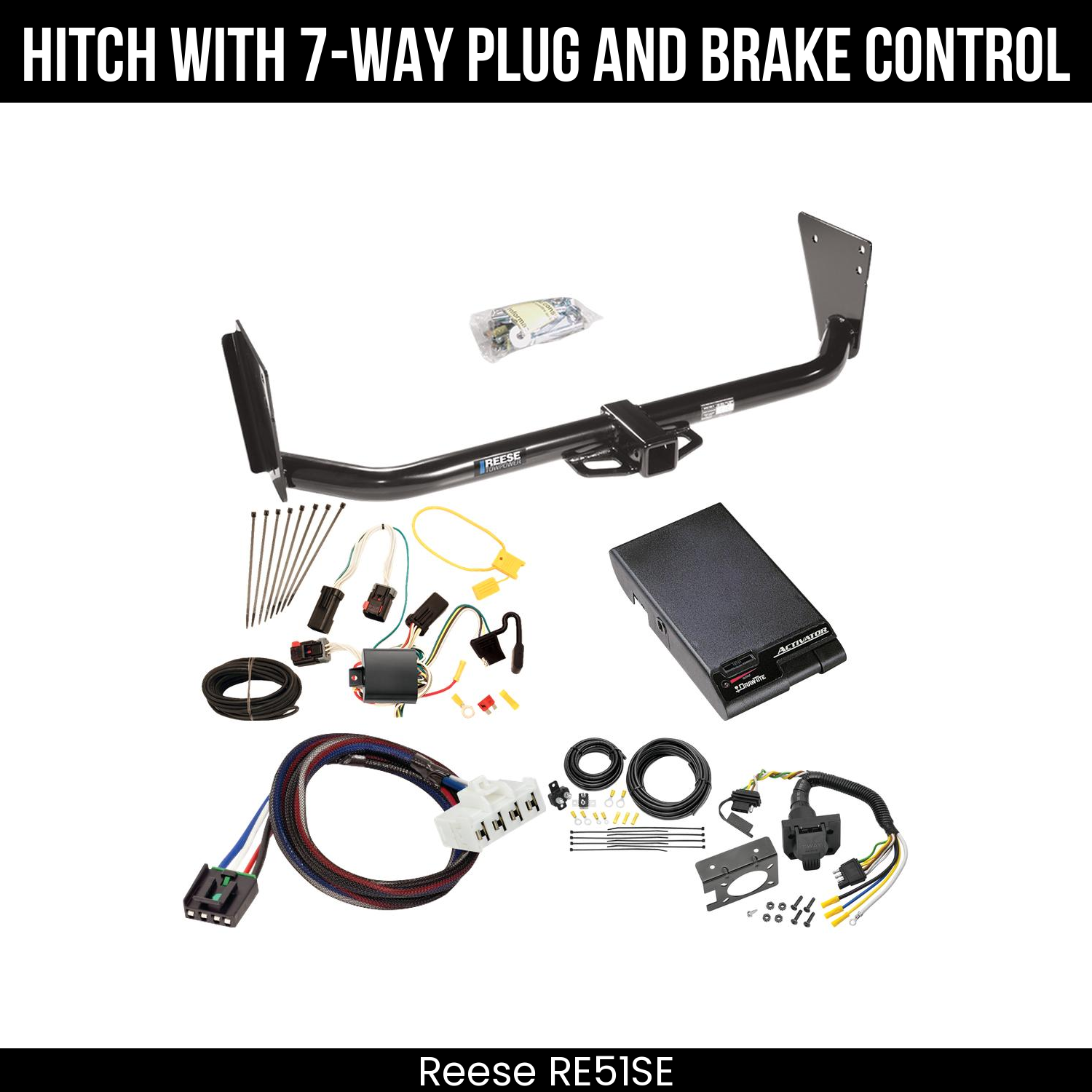 Trailer Hitch , 7-Way , Draw-Tite Activator Brake Control