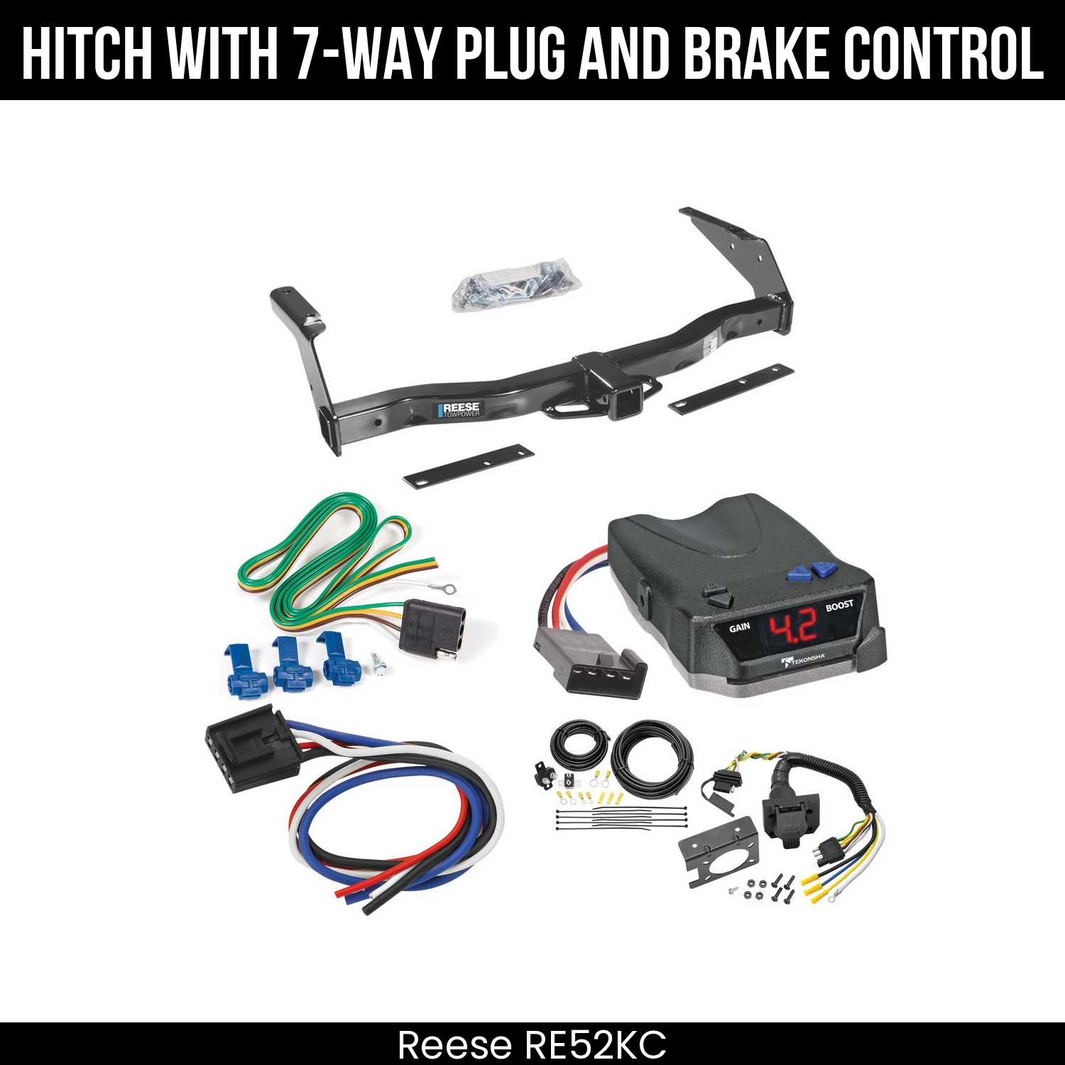 Trailer Hitch , 7-Way , Tekonsha Brake EVN Control