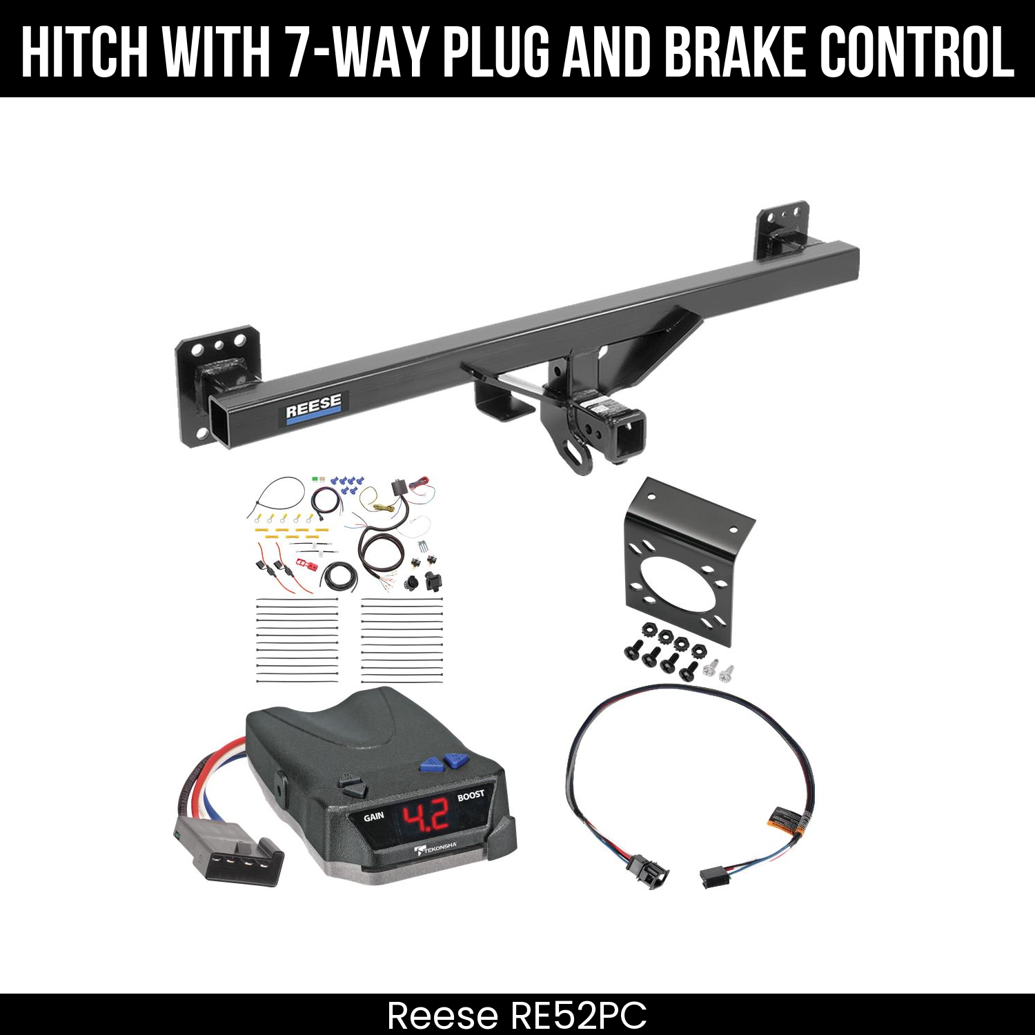 Trailer Hitch , 7-Way , Tekonsha Brake EVN Control