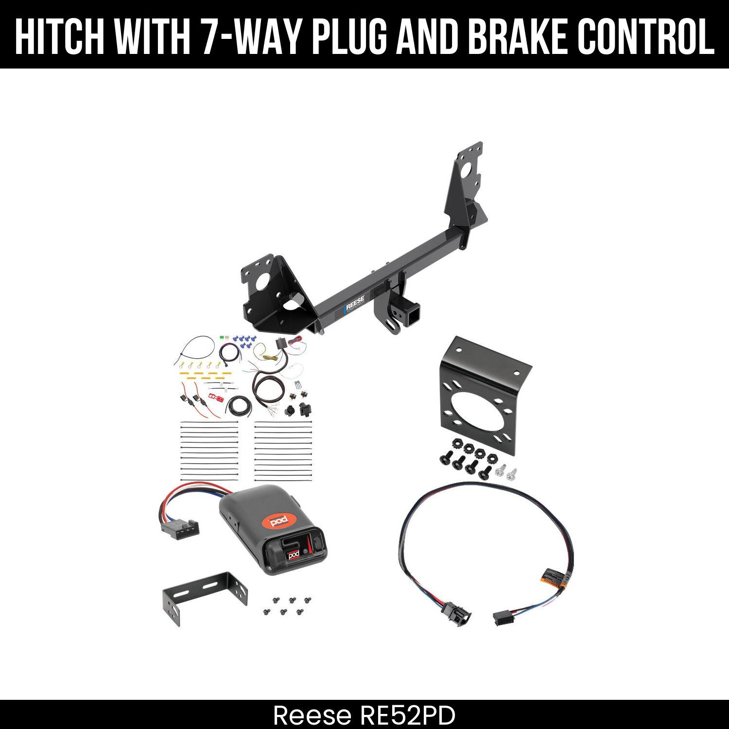 Trailer Hitch , 7-Way , Pro Series POD Brake Control