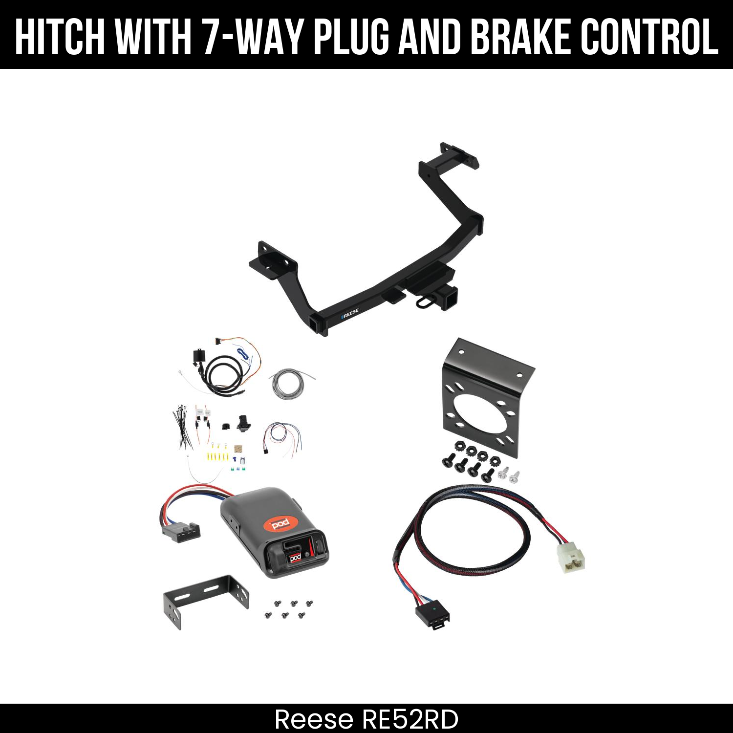 Trailer Hitch , 7-Way , Pro Series POD Brake Control