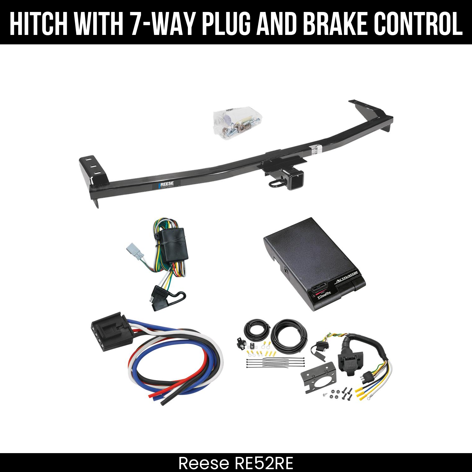 Trailer Hitch , 7-Way , Draw-Tite Activator Brake Control
