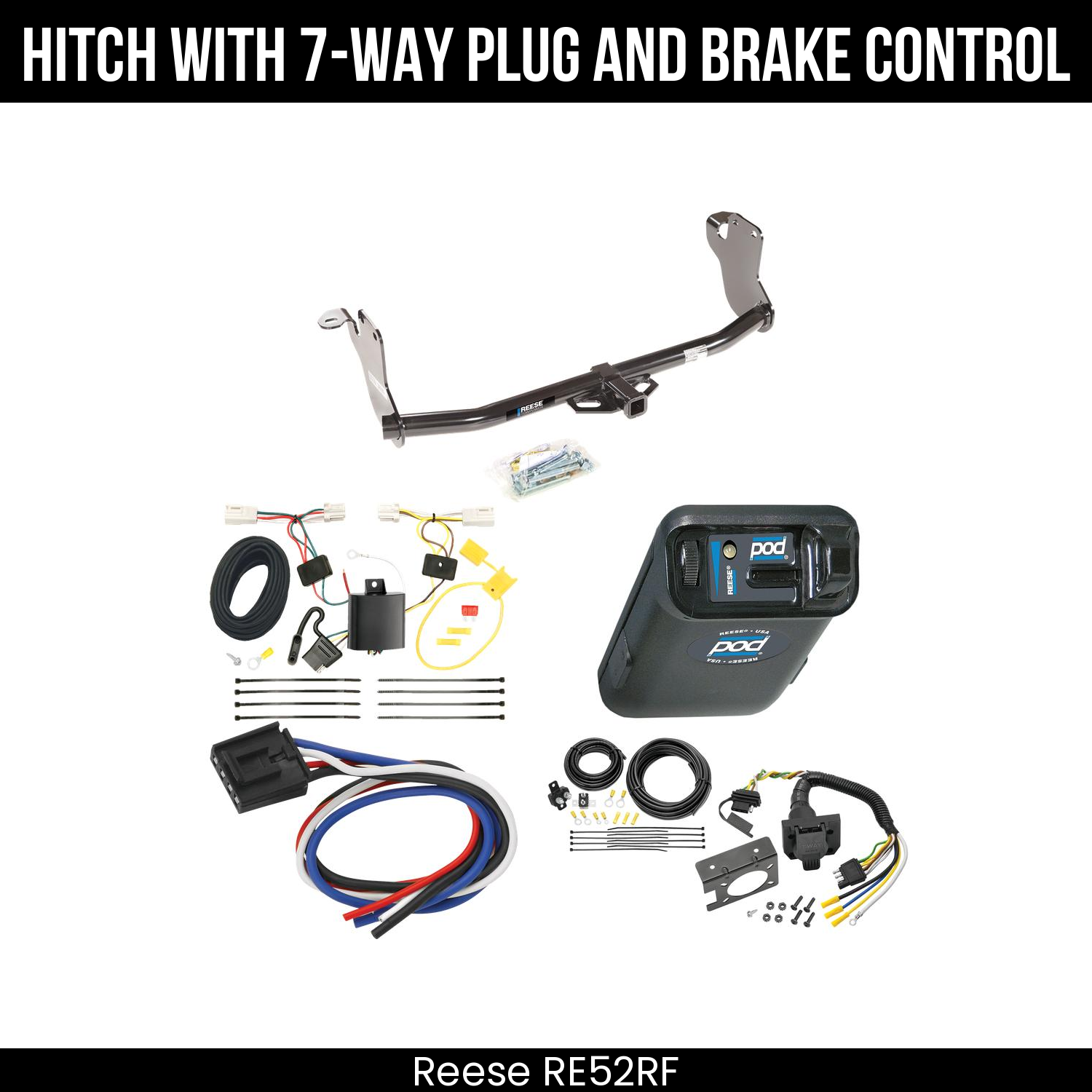 Trailer Hitch , 7-Way , Reese POD Brake Control