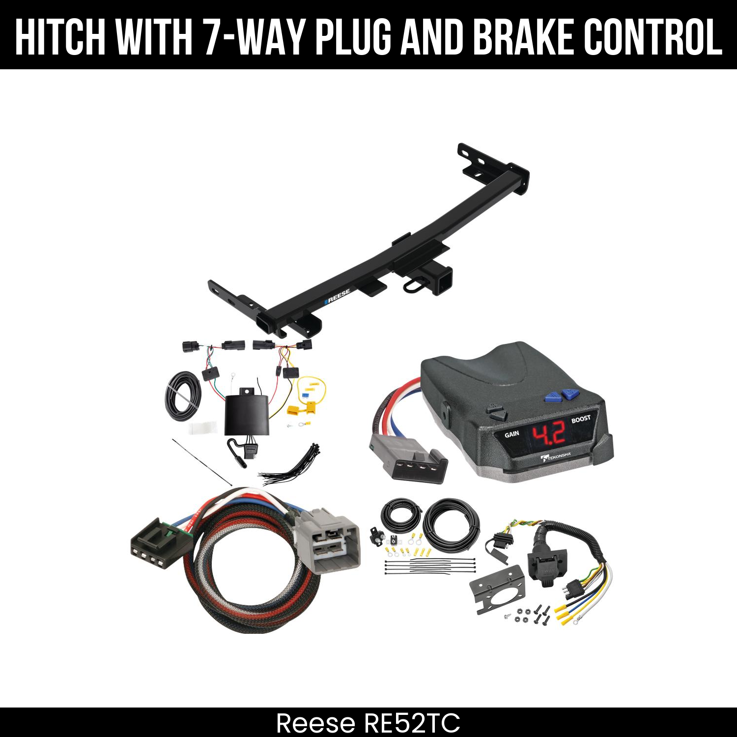 Trailer Hitch , 7-Way , Tekonsha Brake EVN Control