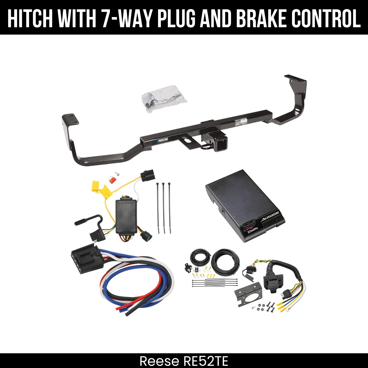 Trailer Hitch , 7-Way , Draw-Tite Activator Brake Control