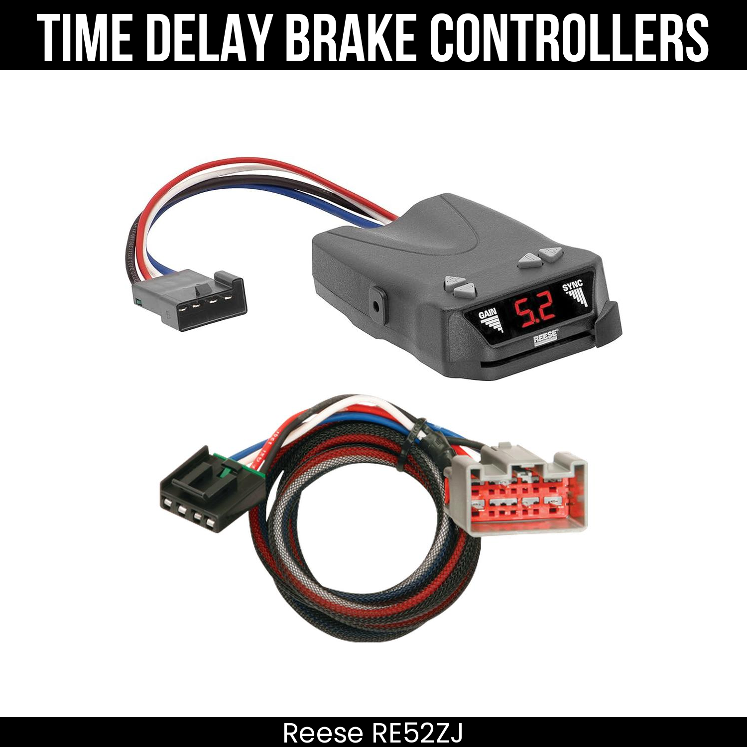Reese Brakeman IV Brake Control , Plug Adapter