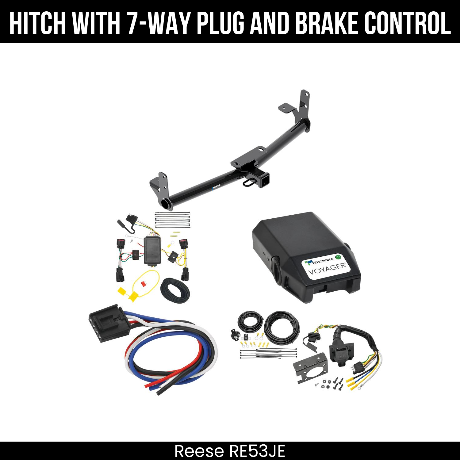 Trailer Hitch , 7-Way , Tekonsha Voyager Brake Control