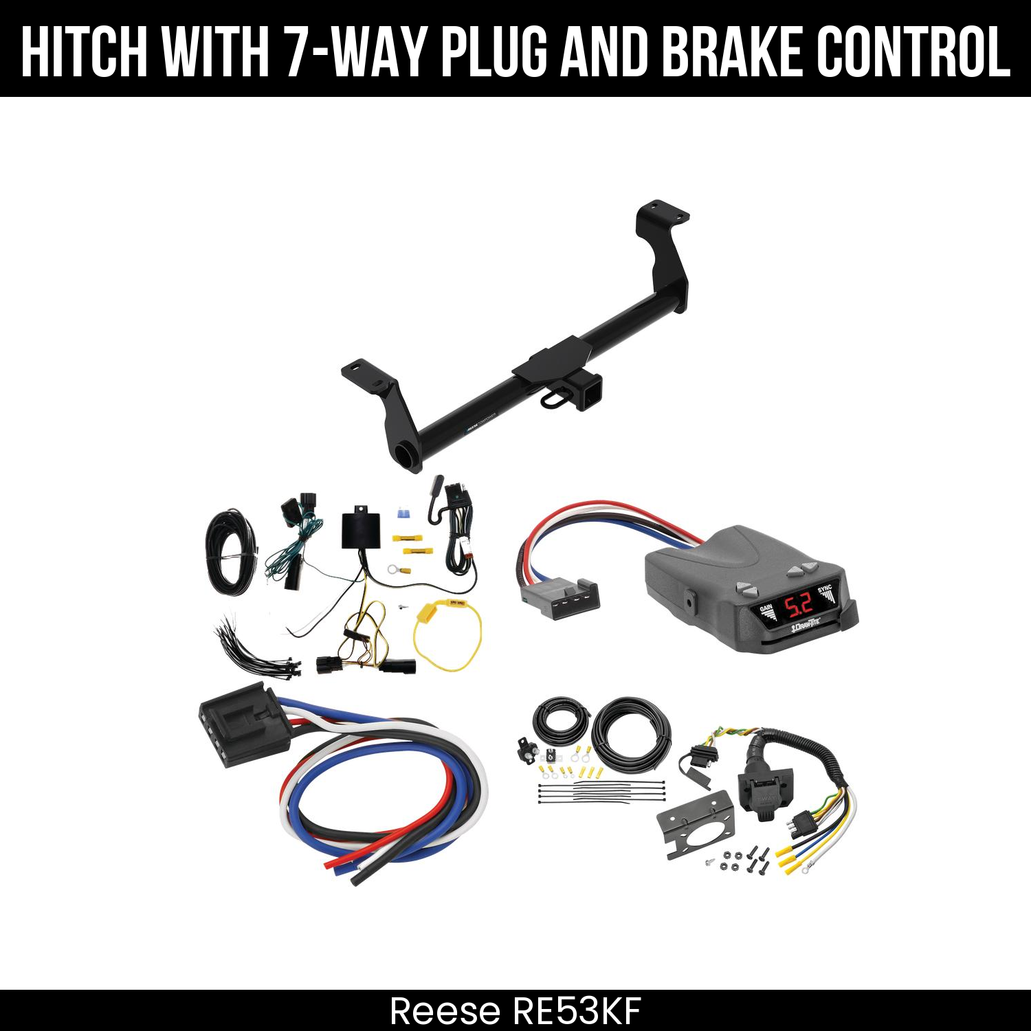 Trailer Hitch , 7-Way , Draw-Tite Activator IV Brake Control