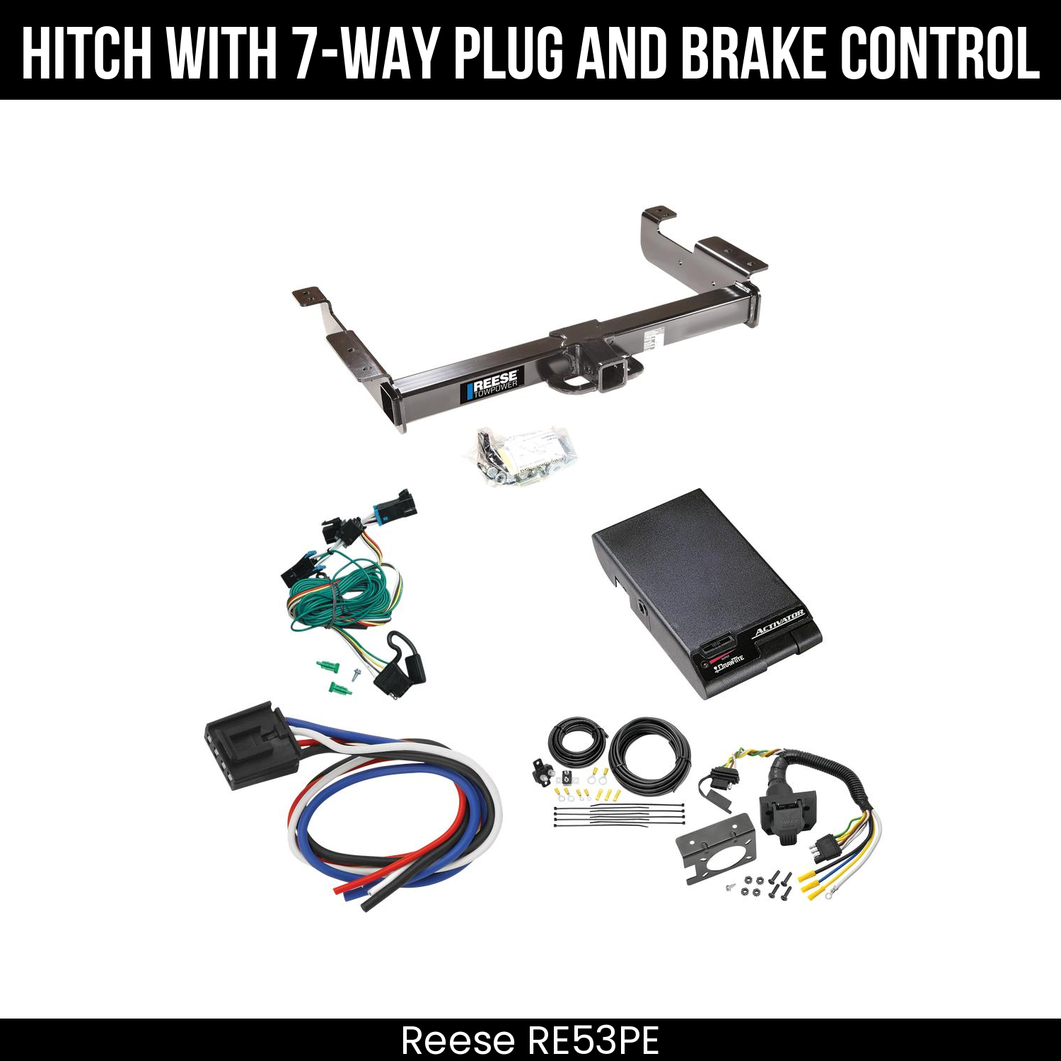 Trailer Hitch , 7-Way , Draw-Tite Activator Brake Control