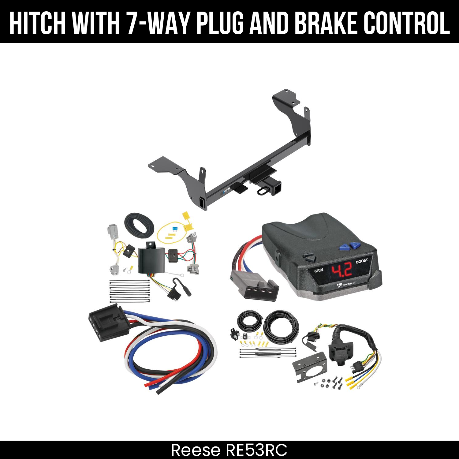 Trailer Hitch , 7-Way , Tekonsha Brake EVN Control