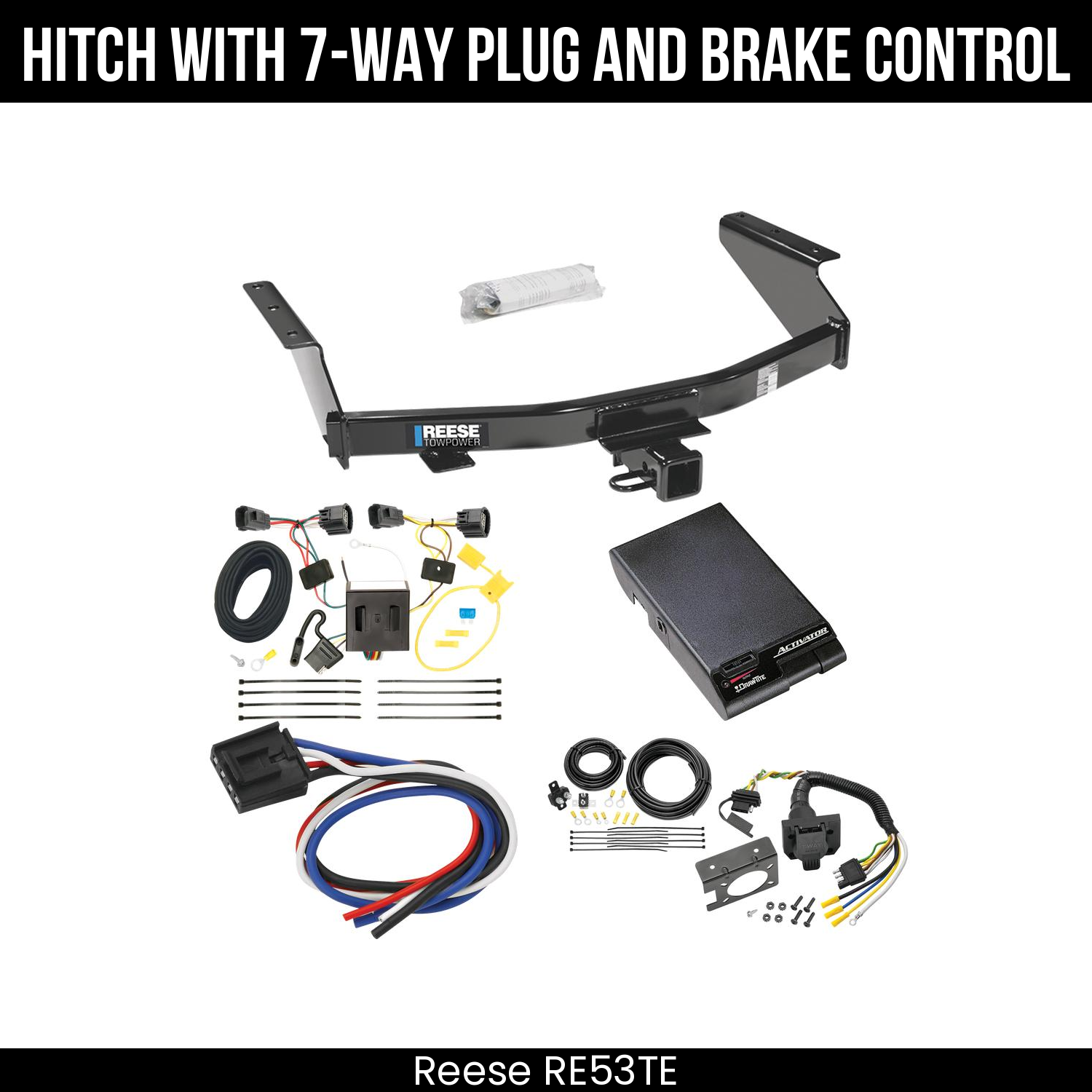 Trailer Hitch , 7-Way , Draw-Tite Activator Brake Control