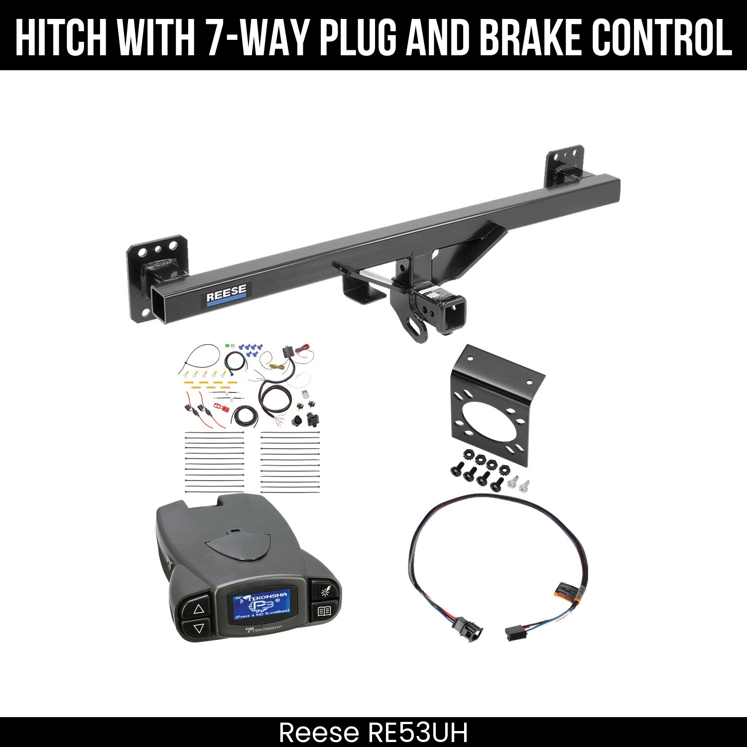 Trailer Hitch , 7-Way , Tekonsha Prodigy P3 Brake Control