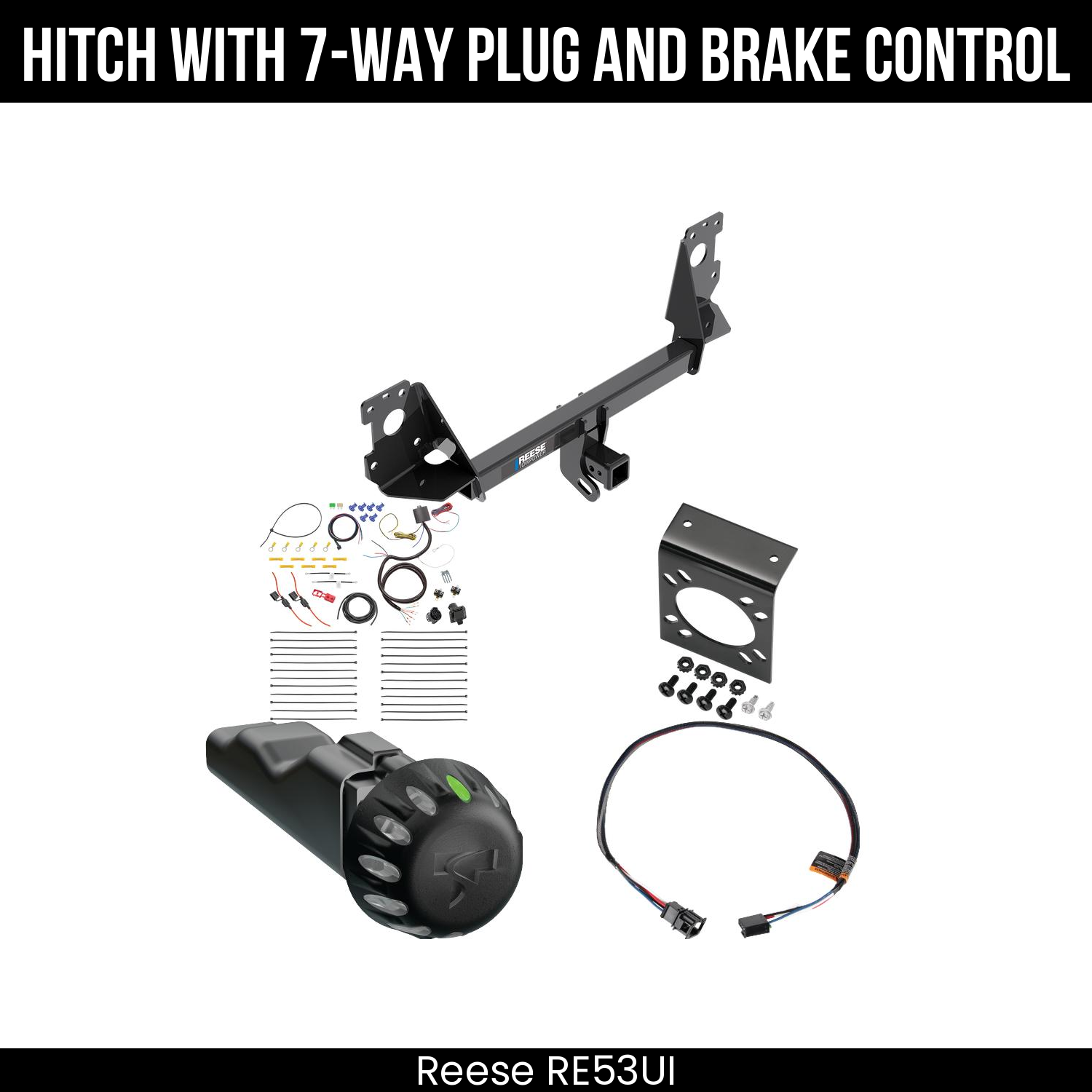 Trailer Hitch , 7-Way , Tekonsha Voyager iD Smart Brake Control