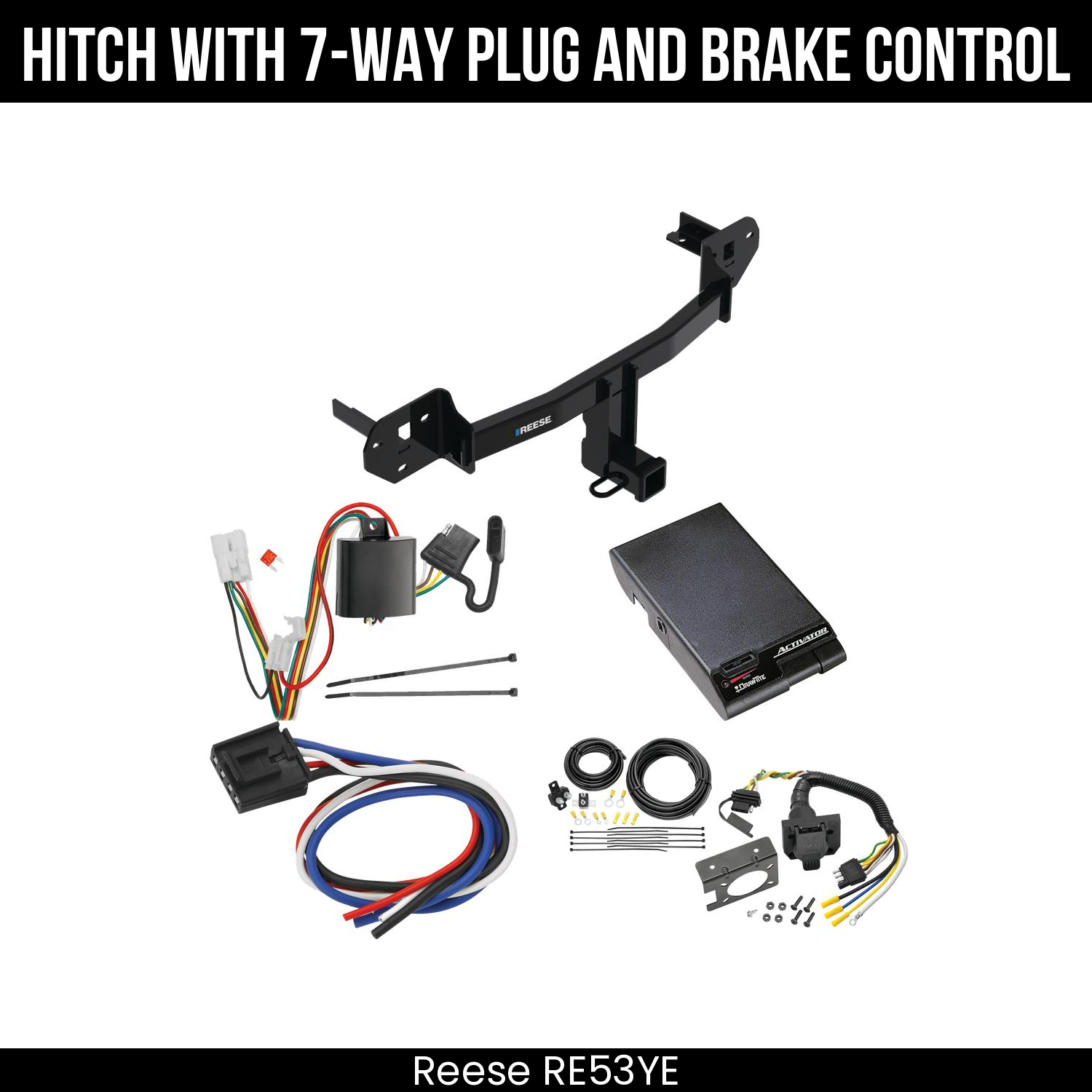 Trailer Hitch , 7-Way , Draw-Tite Activator Brake Control