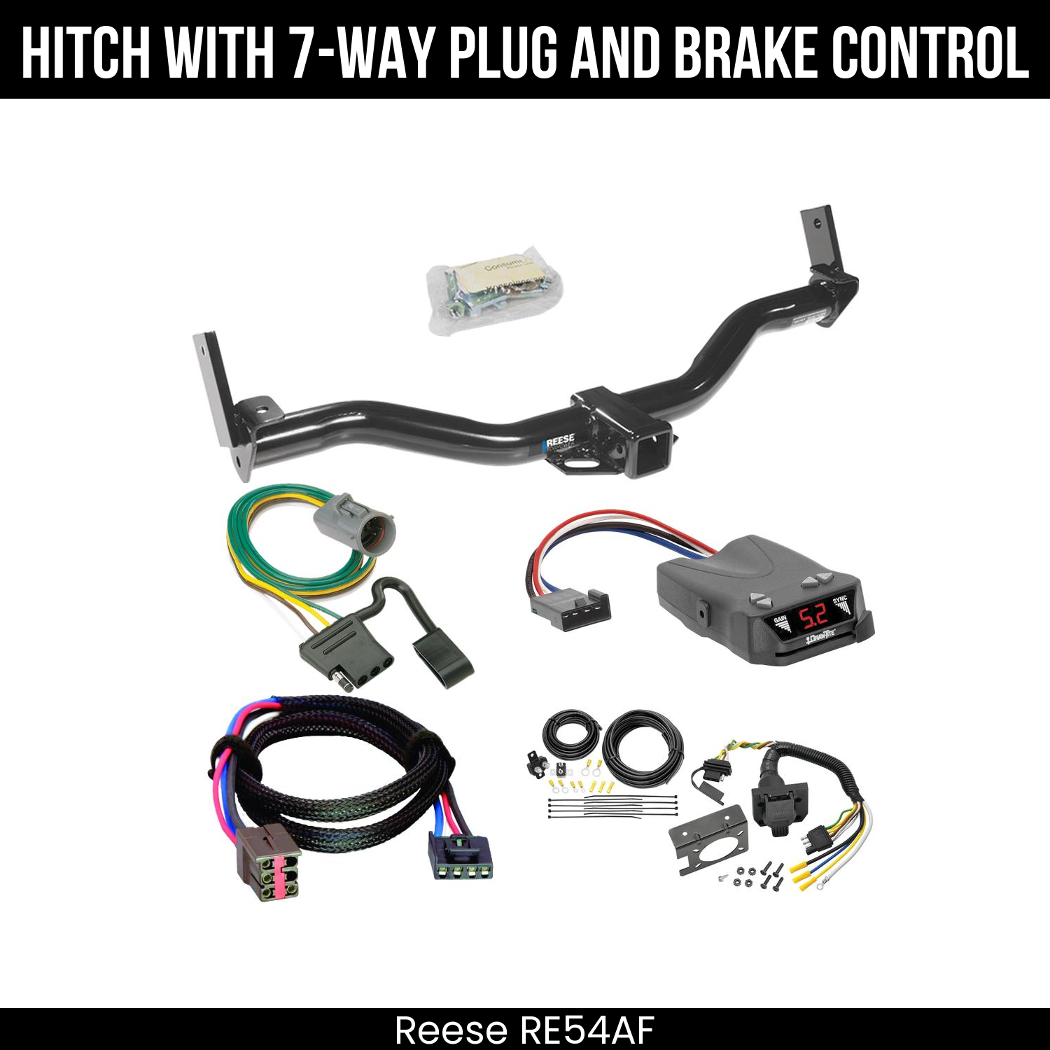 Trailer Hitch , 7-Way , Draw-Tite Activator IV Brake Control