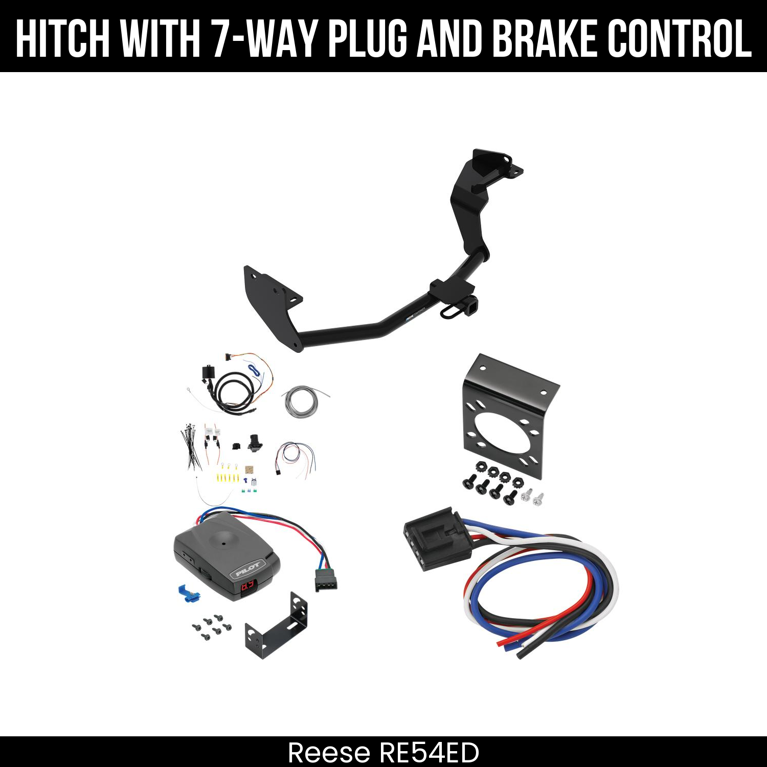 Trailer Hitch , 7-Way , Pro Series Pilot Brake Control
