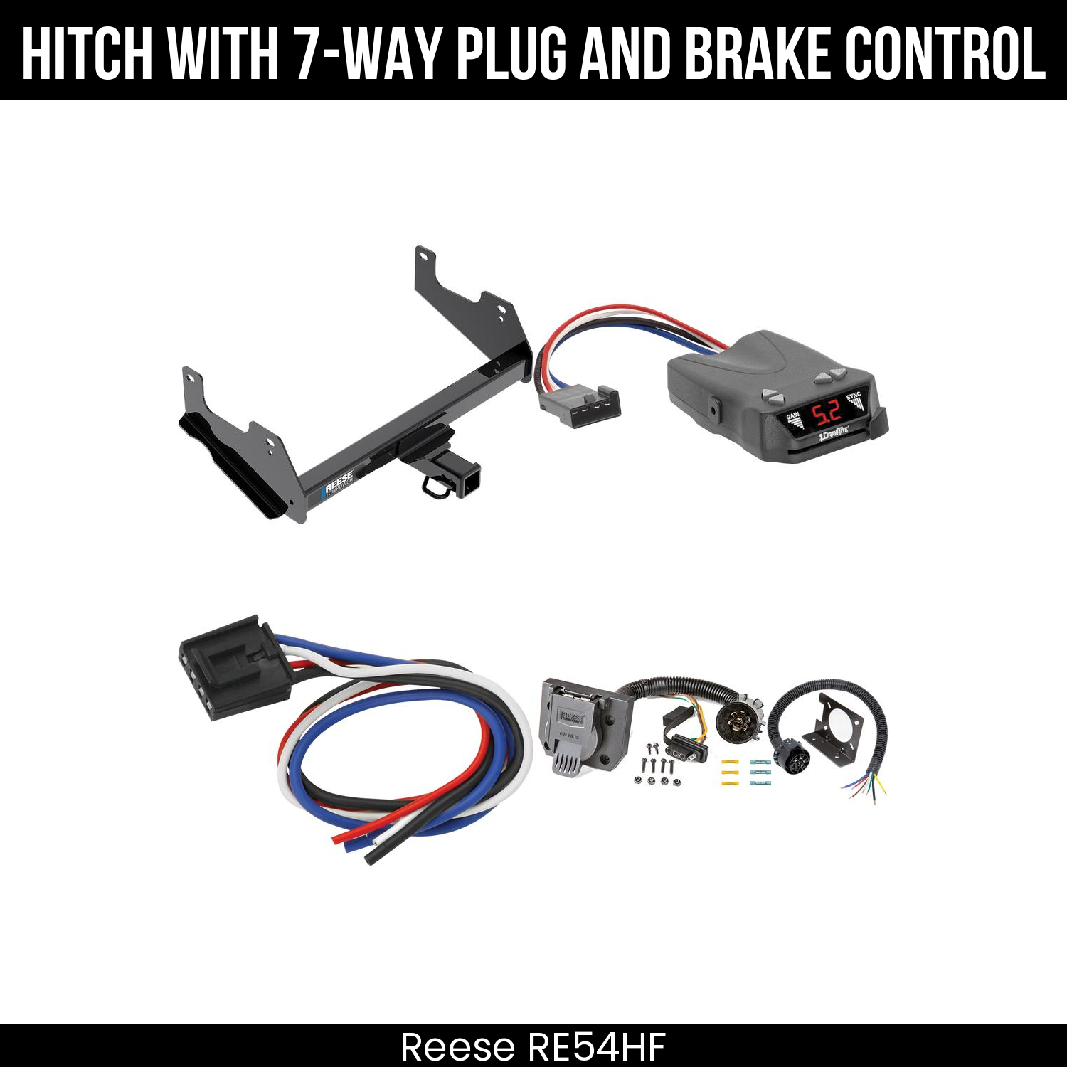 Trailer Hitch , 7-Way , Draw-Tite Activator IV Brake Control