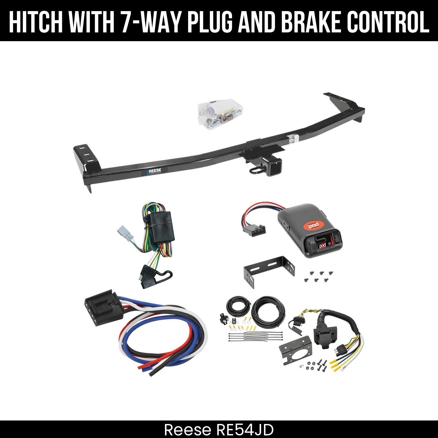Trailer Hitch , 7-Way , Pro Series POD Brake Control