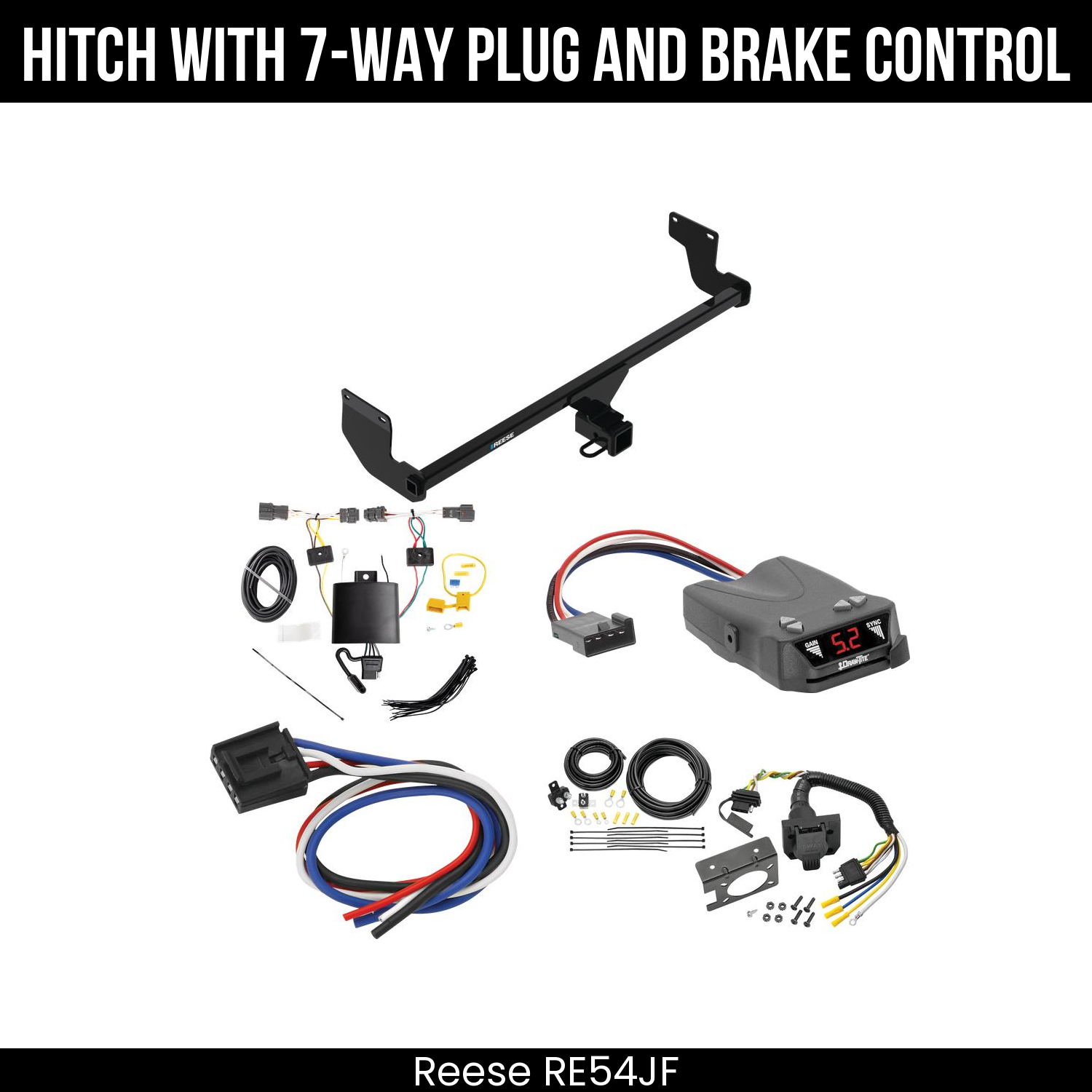 Trailer Hitch , 7-Way , Draw-Tite Activator IV Brake Control