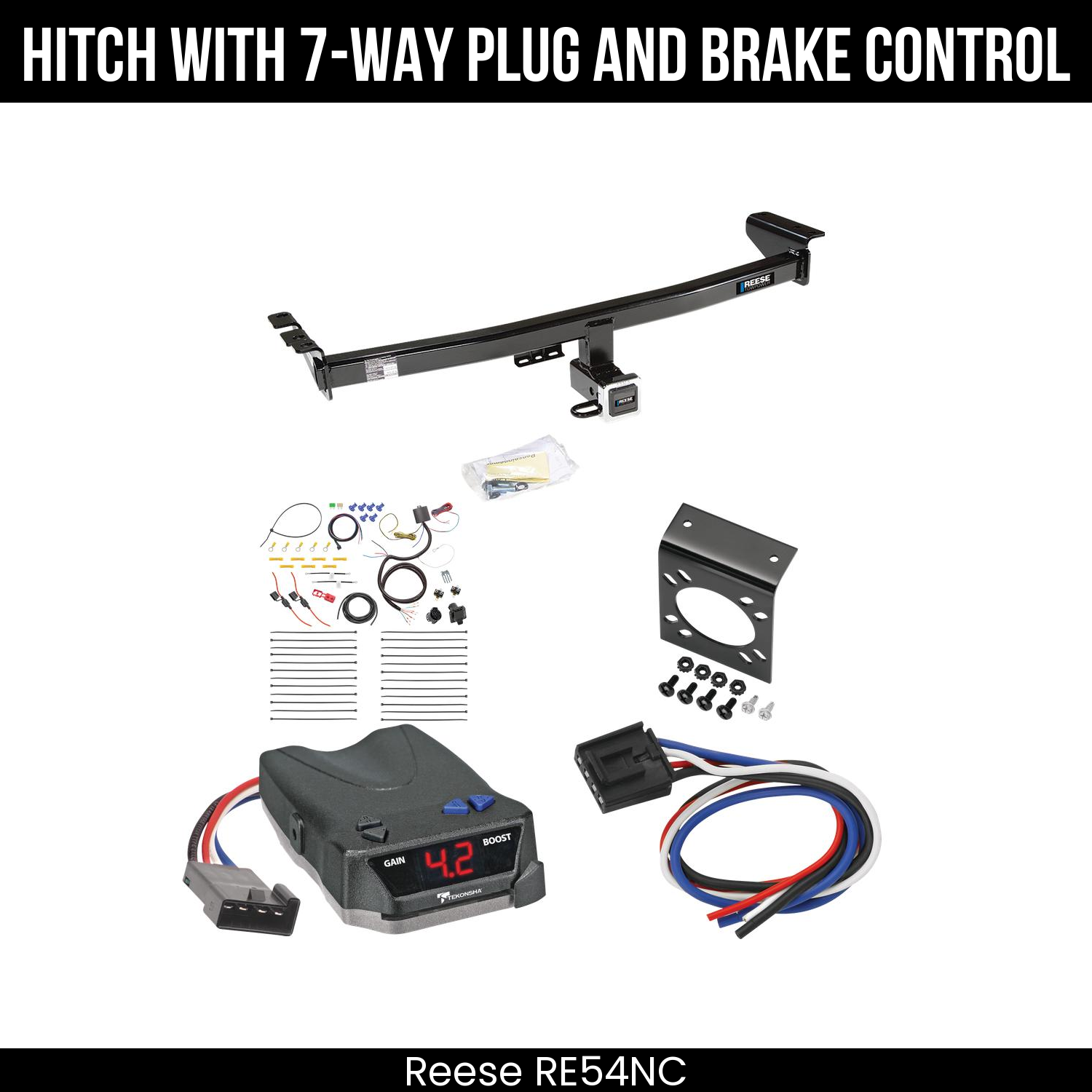 Trailer Hitch , 7-Way , Tekonsha Brake EVN Control