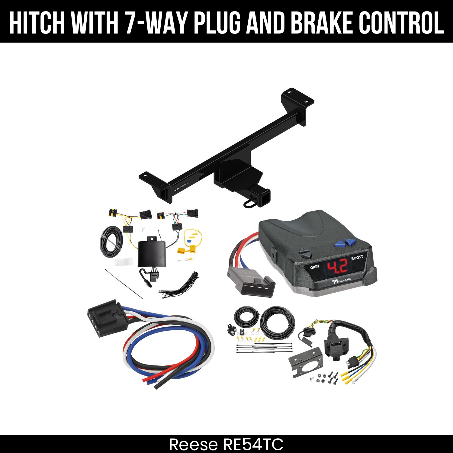 Trailer Hitch , 7-Way , Tekonsha Brake EVN Control