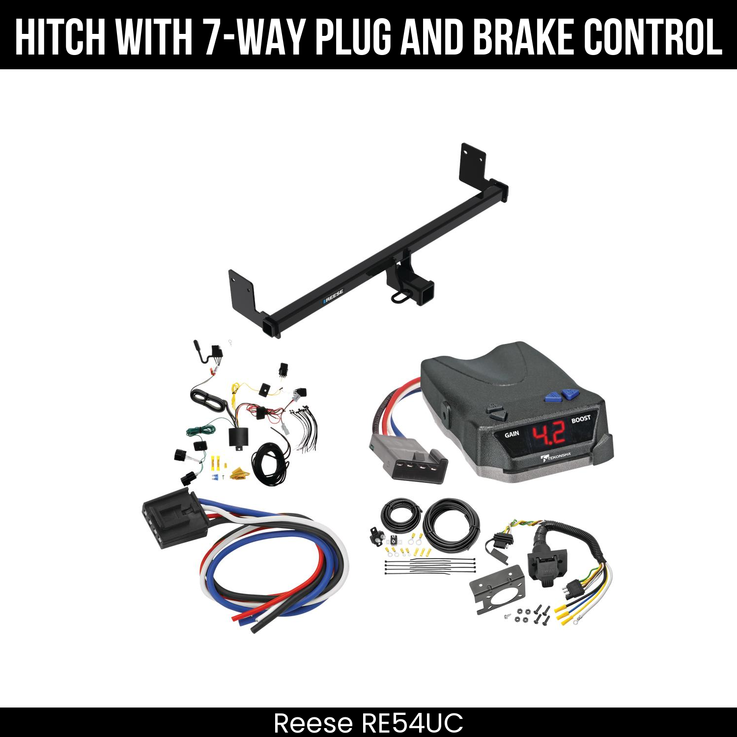 Trailer Hitch , 7-Way , Tekonsha Brake EVN Control
